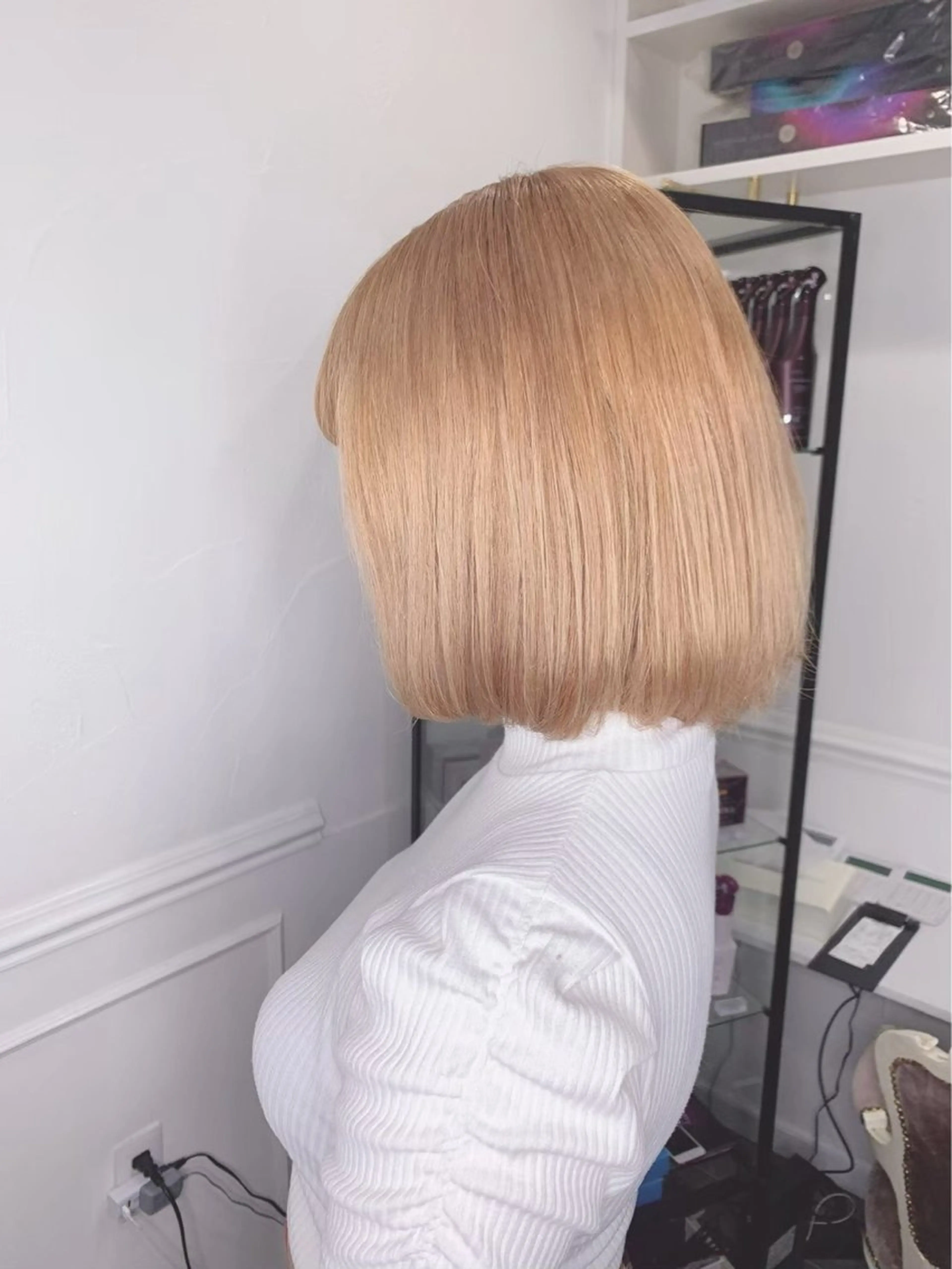 ショート カラー 透明感カラー艶カラー 暖色カラーshionのヘアスタイル