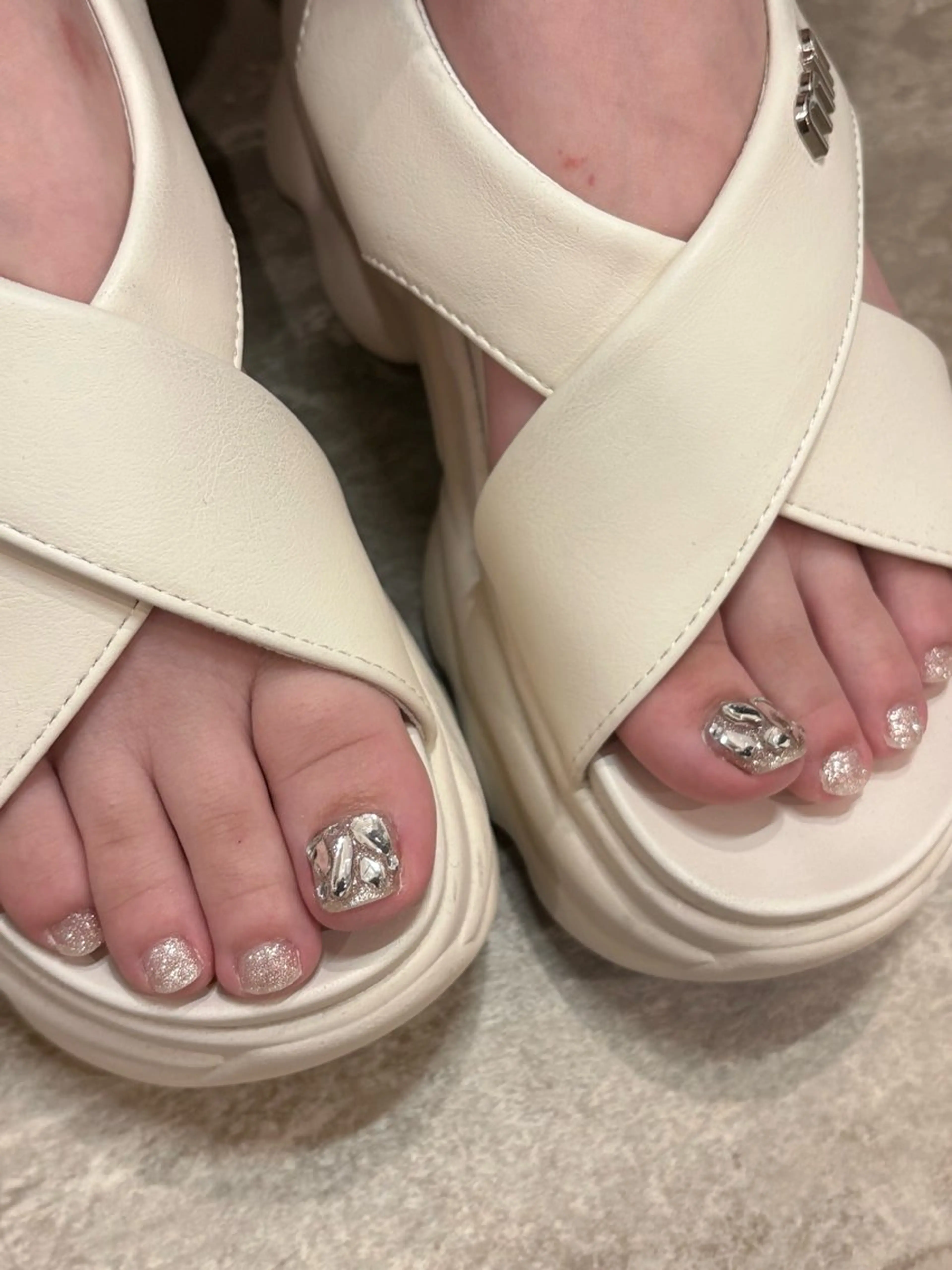 🏖フットネイル✨️の写真