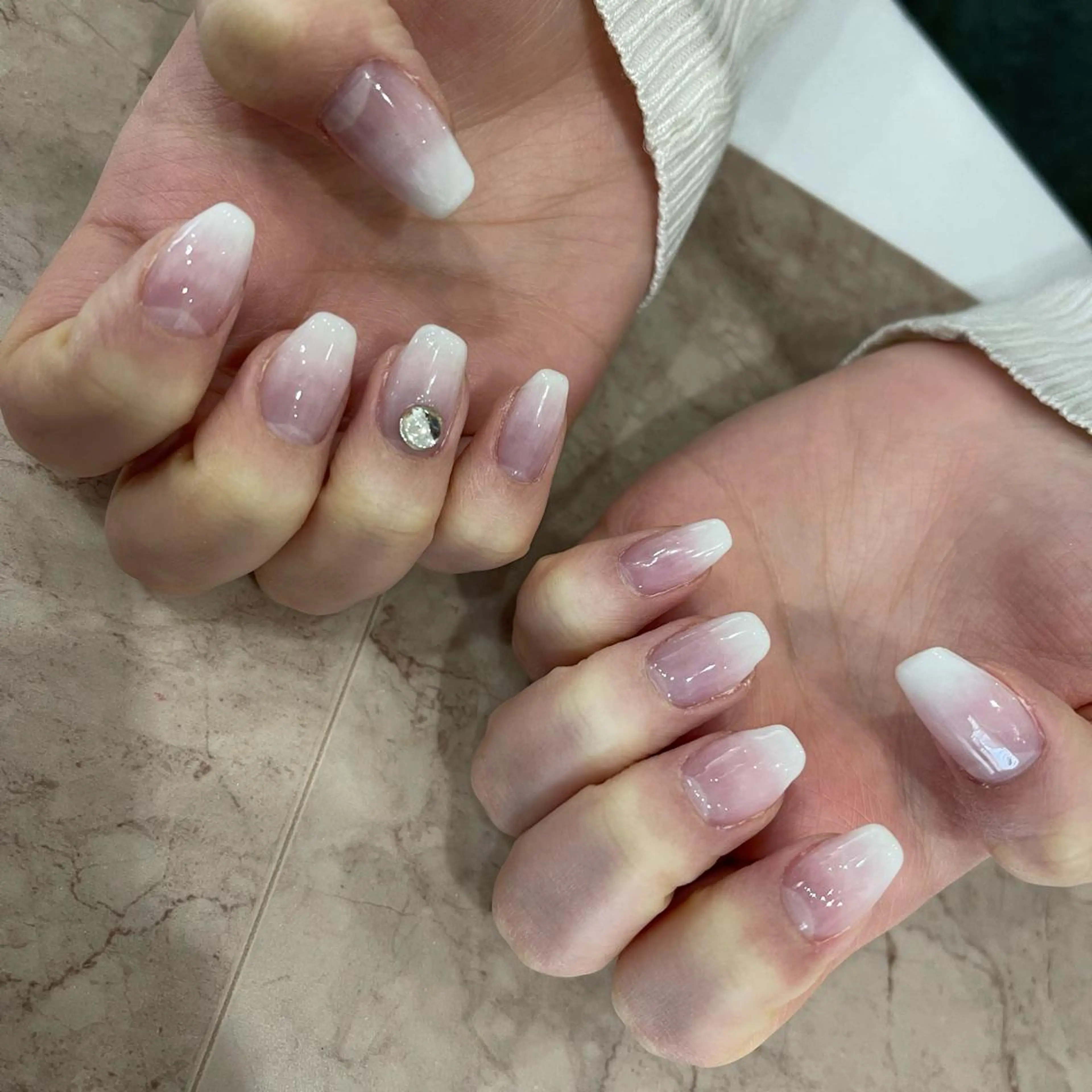 ネイル グラデーション Wish Nail 名古屋店所属・Wish Nail 恒川のネイルデザイン