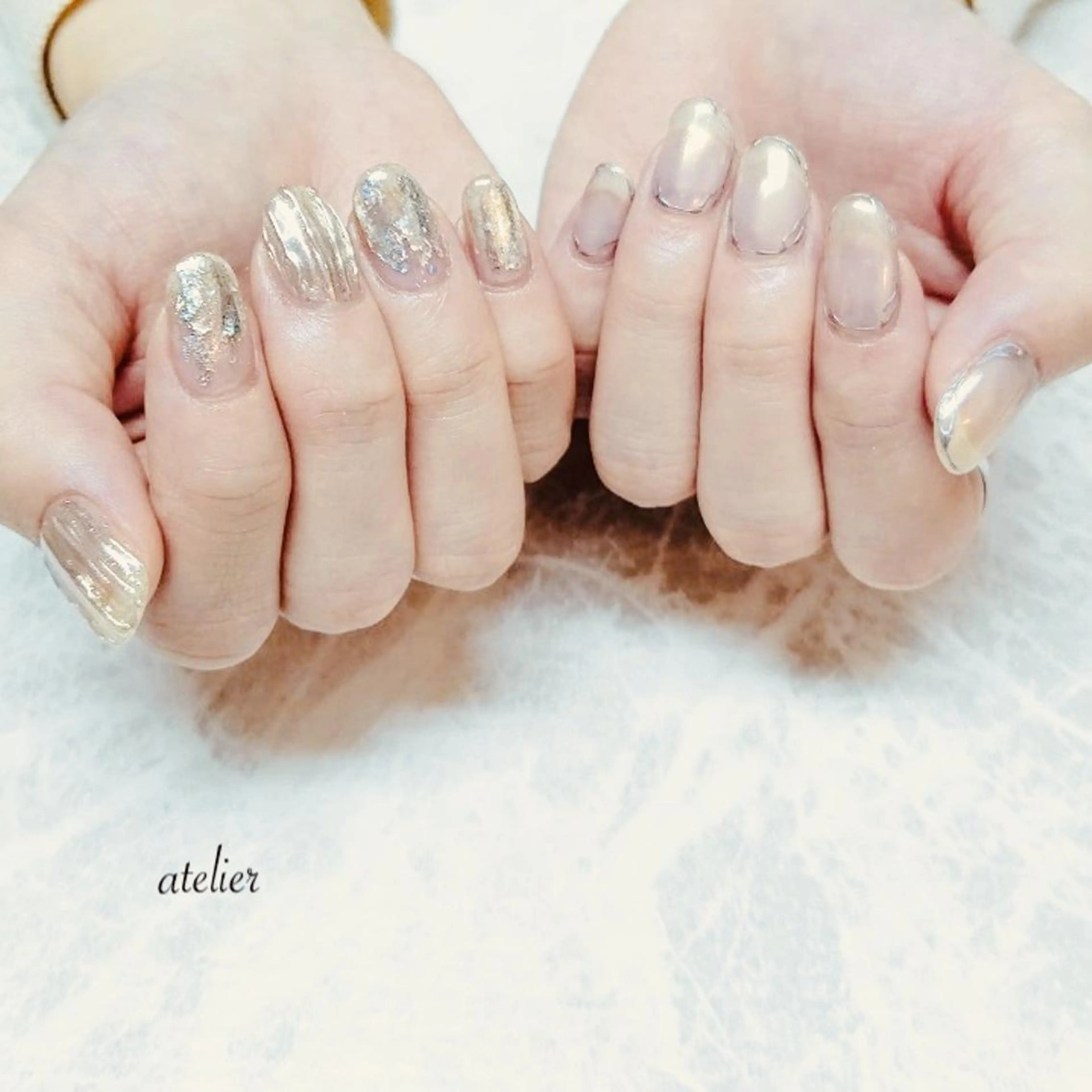 ネイル アートネイル ニュアンスネイル atelier -02tsuboのネイルデザイン