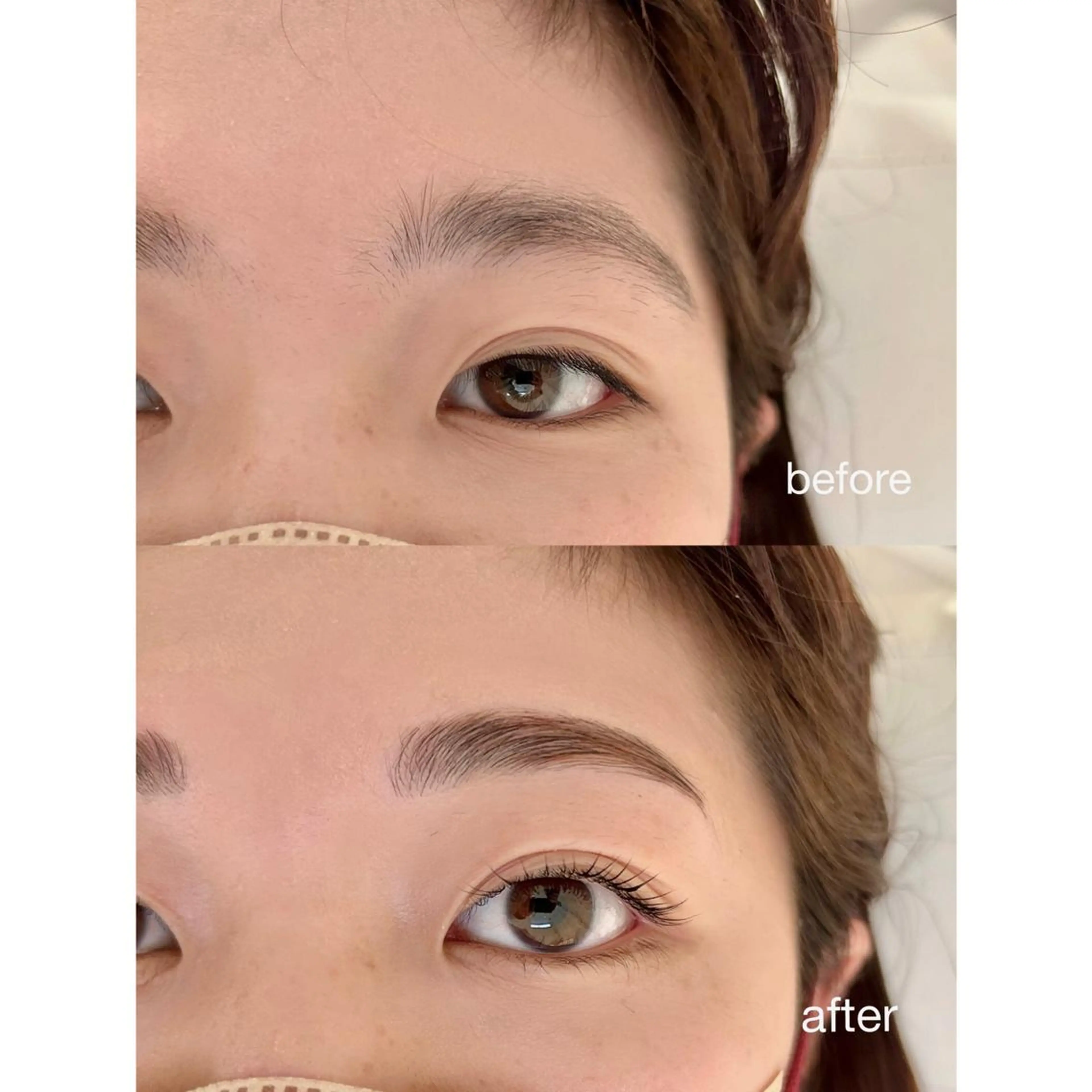 アイブロウ Lowen kahoのマツエク・マツパデザイン