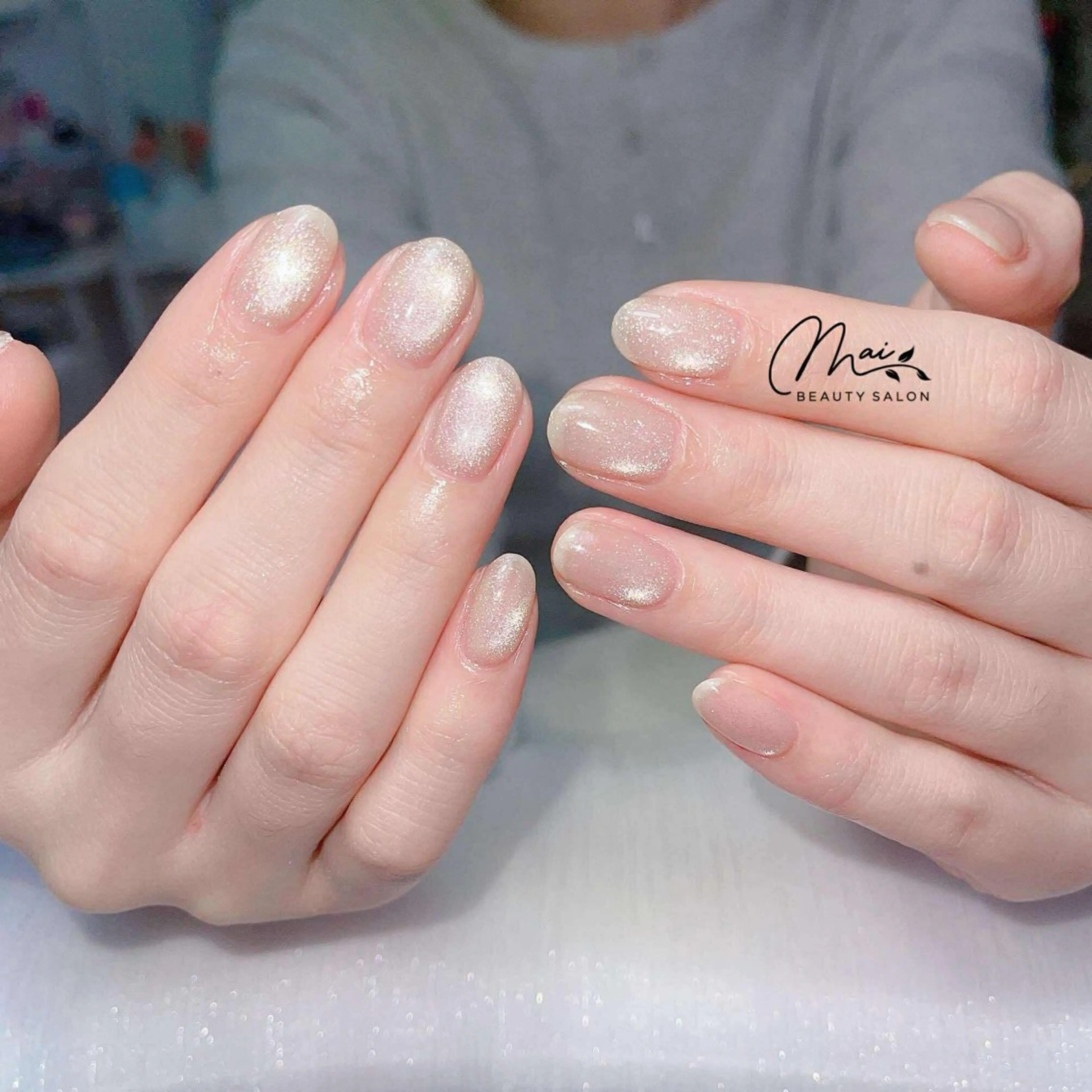 ネイル ボルドー チークネイル 成人式 フラッシュネイル フットネイル ハンドネイル MaiBeauty Niのネイルデザイン