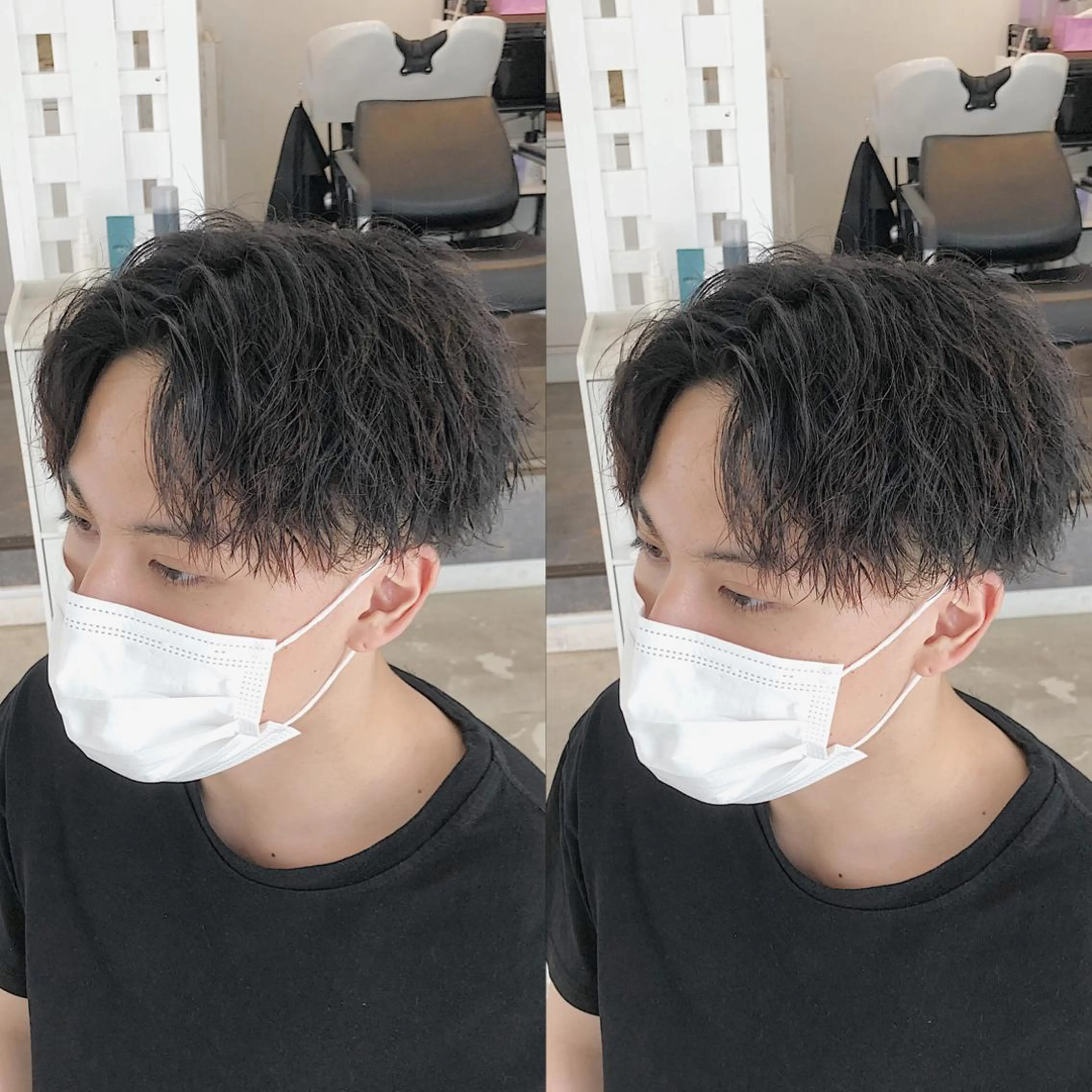 ミディアム ミディアムパーマ メンズパーマ/縮毛 超特化/tomokiのヘアスタイル