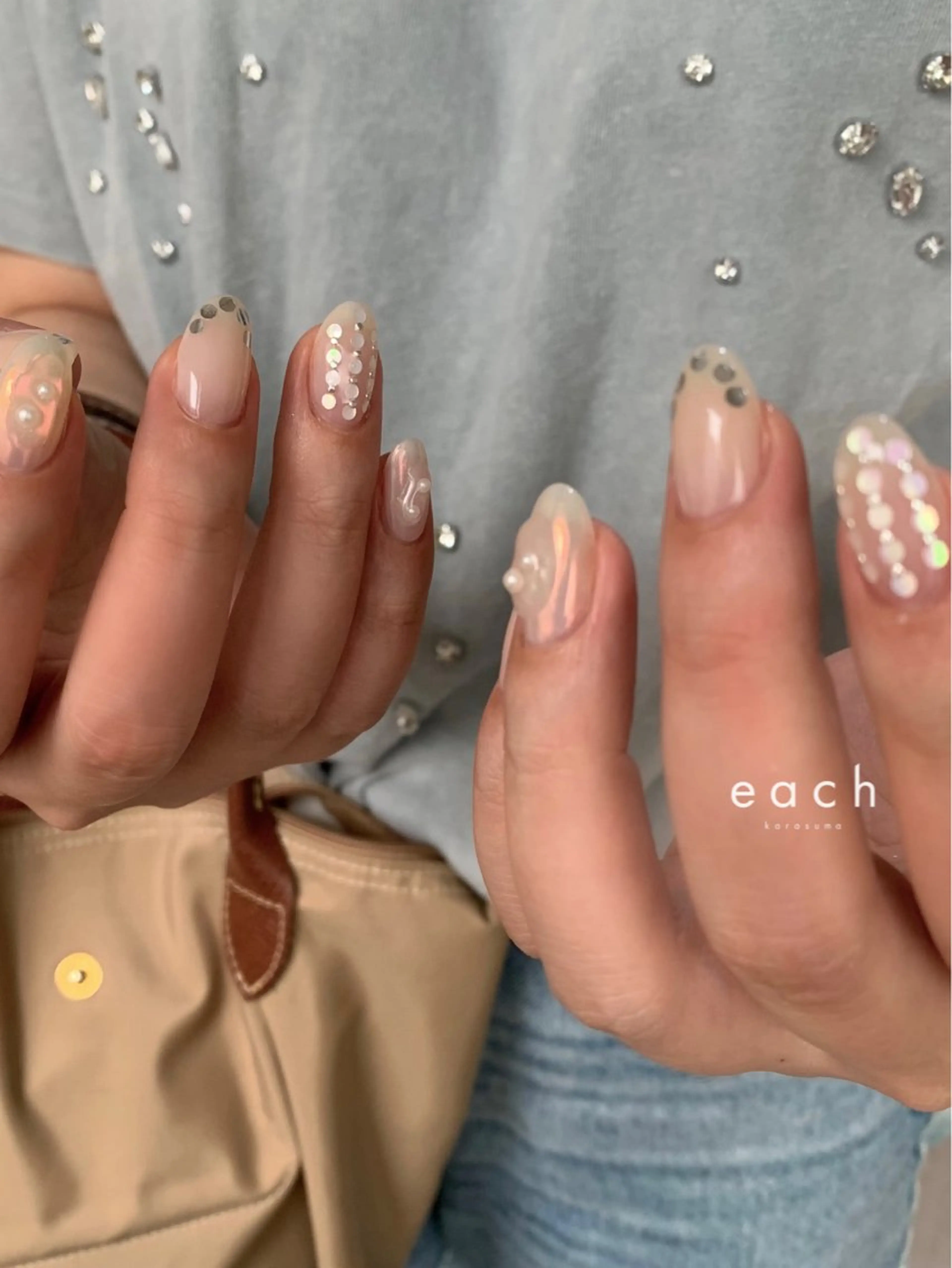 ネイル ハンドネイル each Hibikiのネイルデザイン