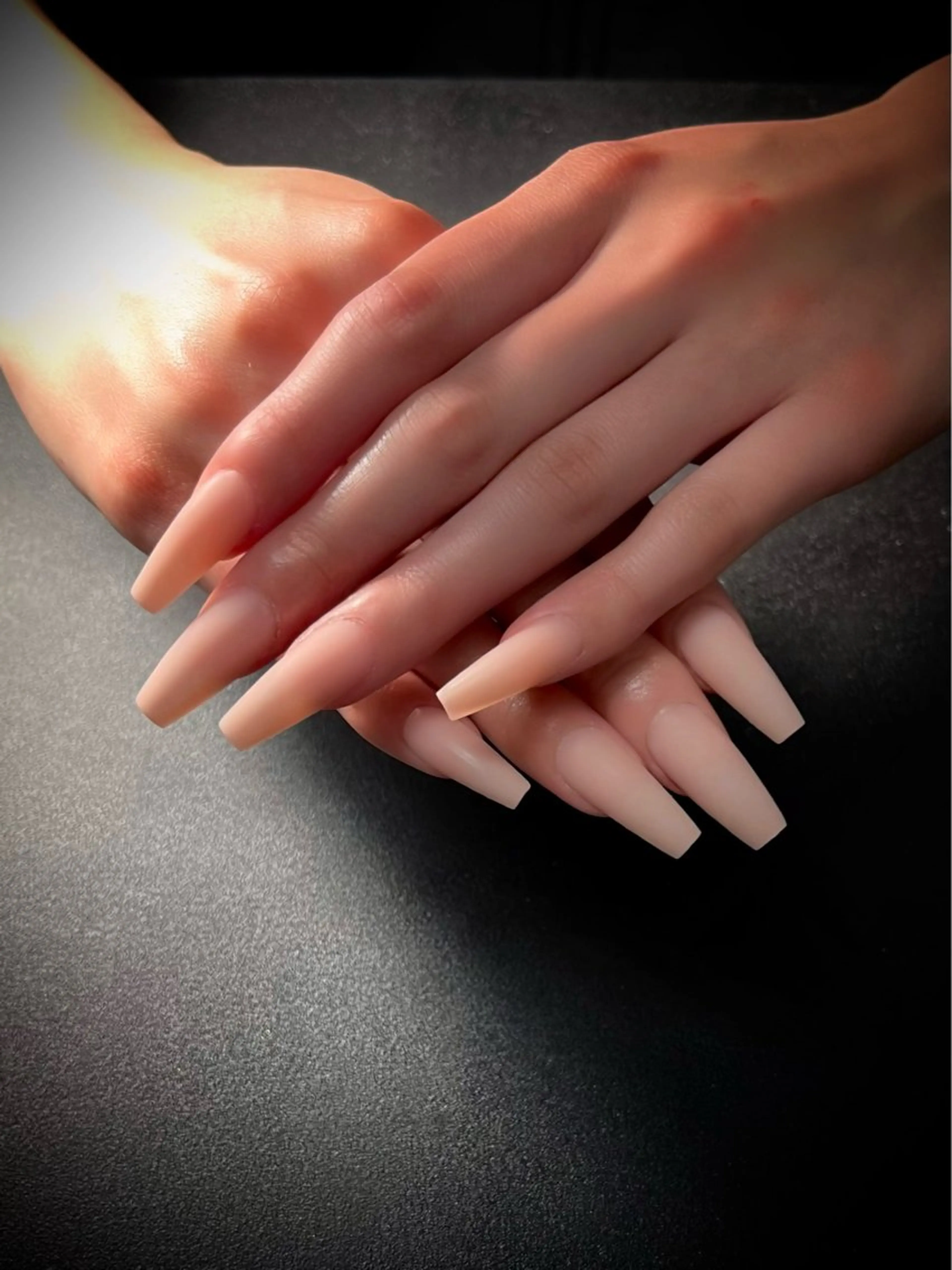 ネイル 長さ出し スカルプネイル nine.🦋 YUKOのネイルデザイン