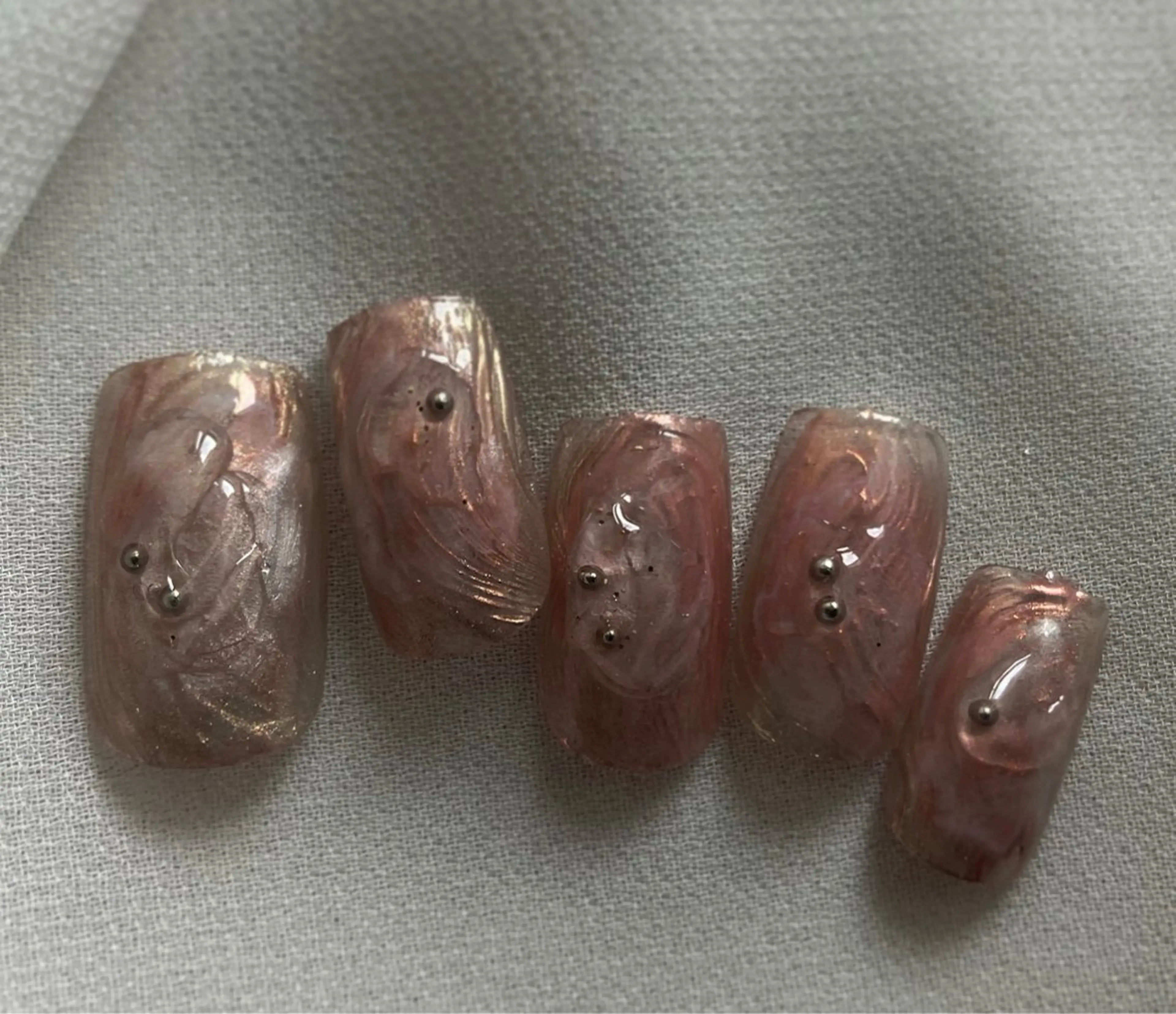 ネイル ハンドネイル Nail salon Roovely 代官山店【ネイルサロンルブリー】所属・roovely Rumi／ニュアンスのネイルデザイン