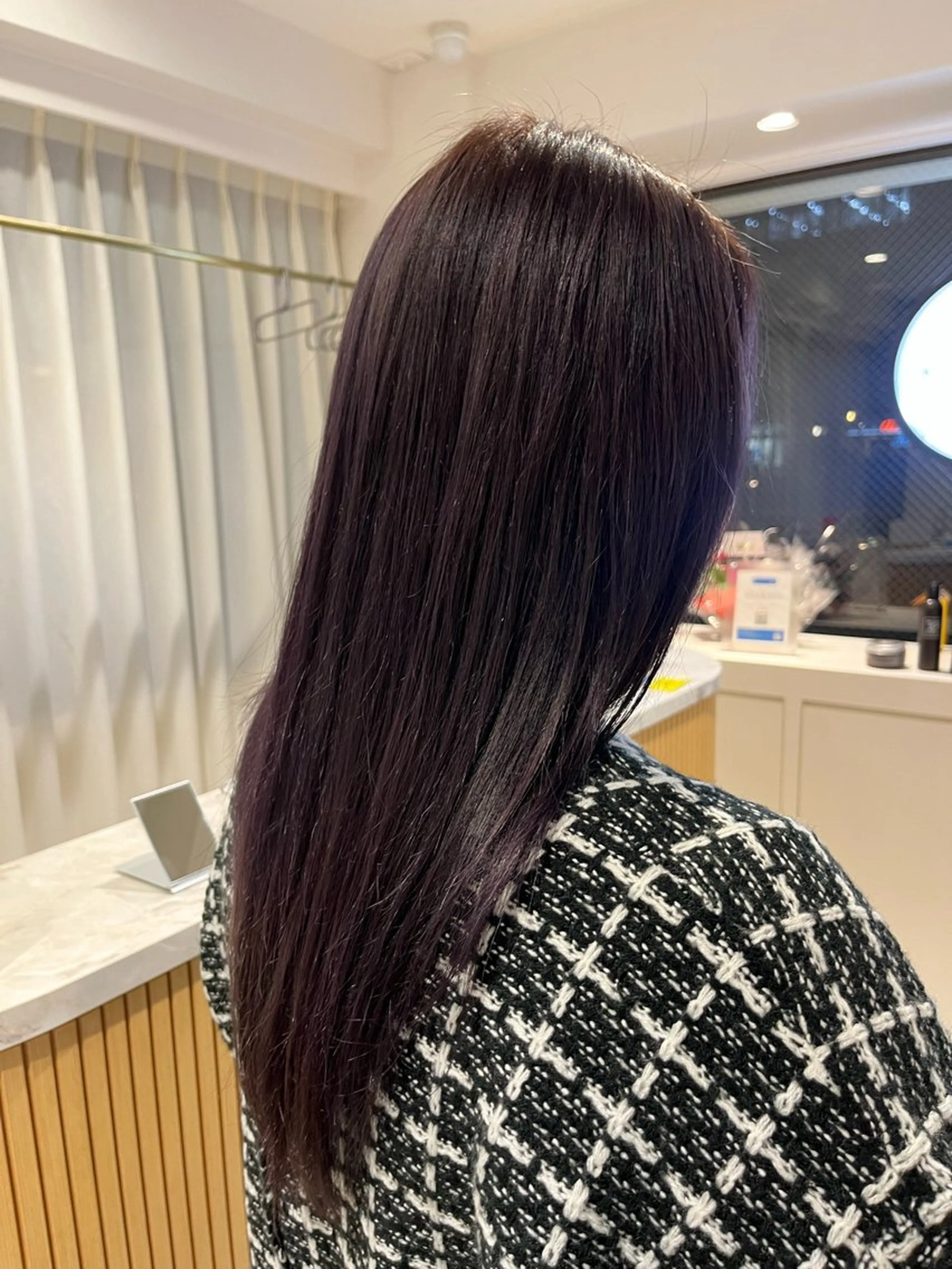 ロング ショート/ボブ/顔周 りレイヤー/RINAのヘアスタイル