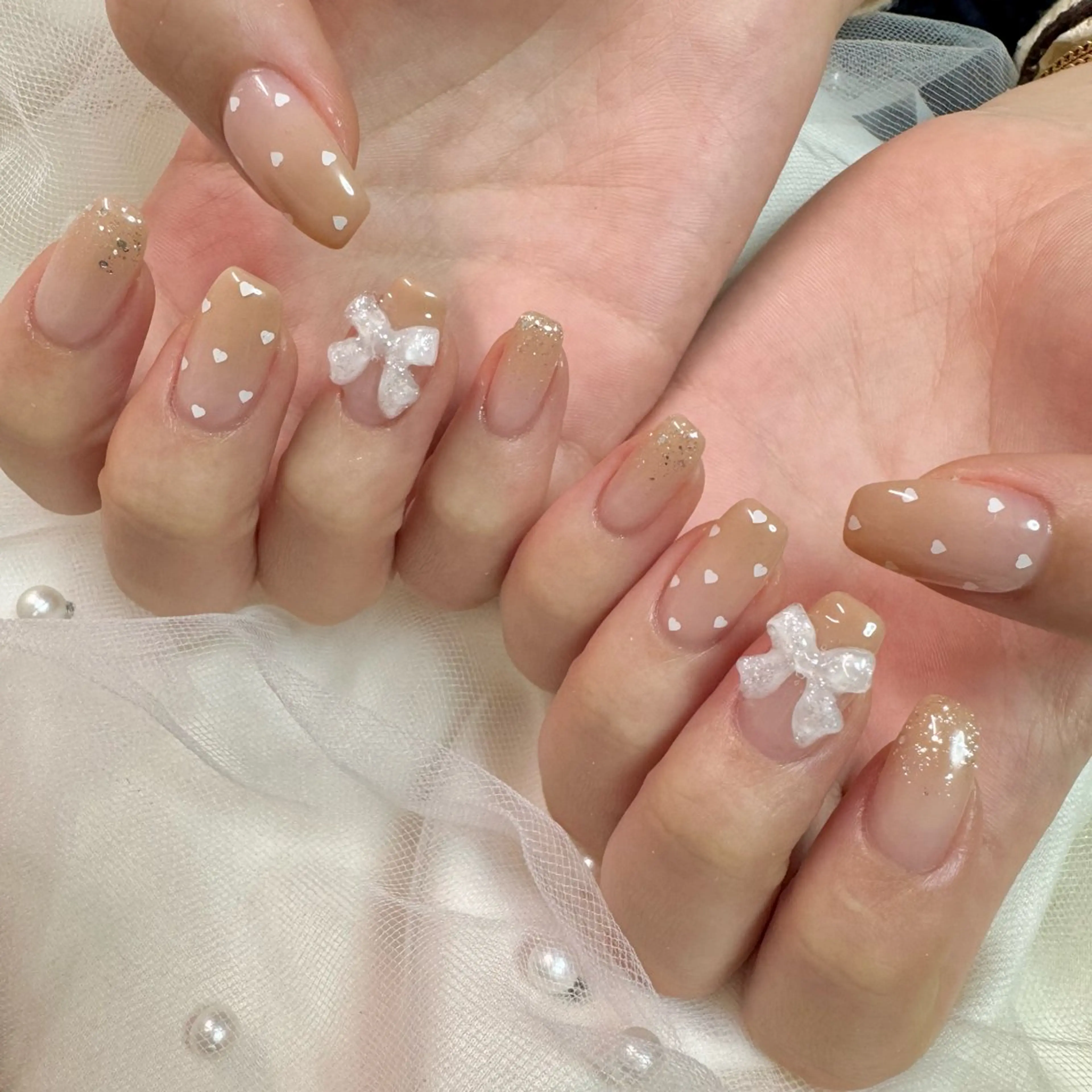ネイル ガーリー nail salon e'mu💐のネイルデザイン