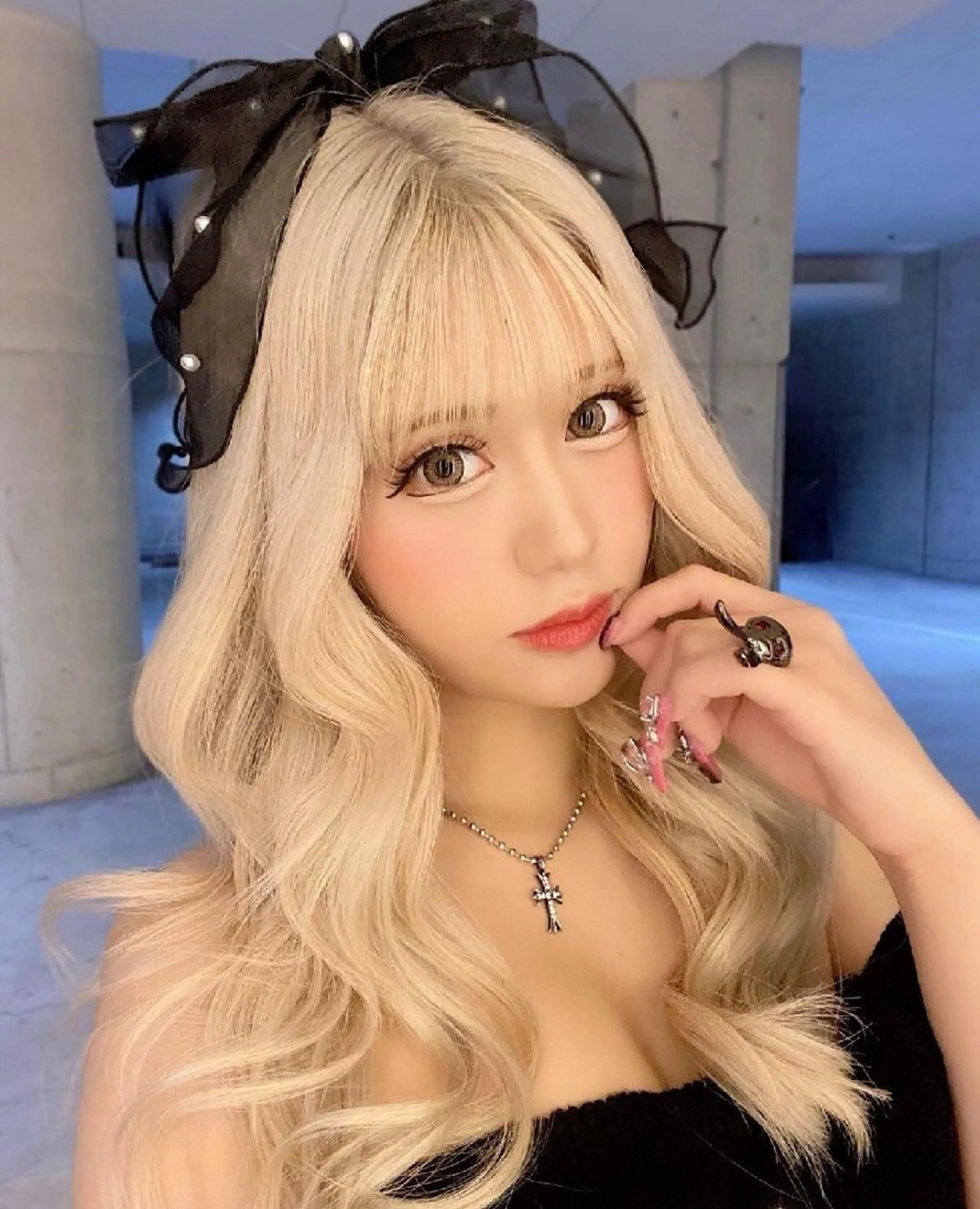 セミロング カラー ヘアアレンジ ヘアセット HIME. ＊*ヒメドットのヘアスタイル