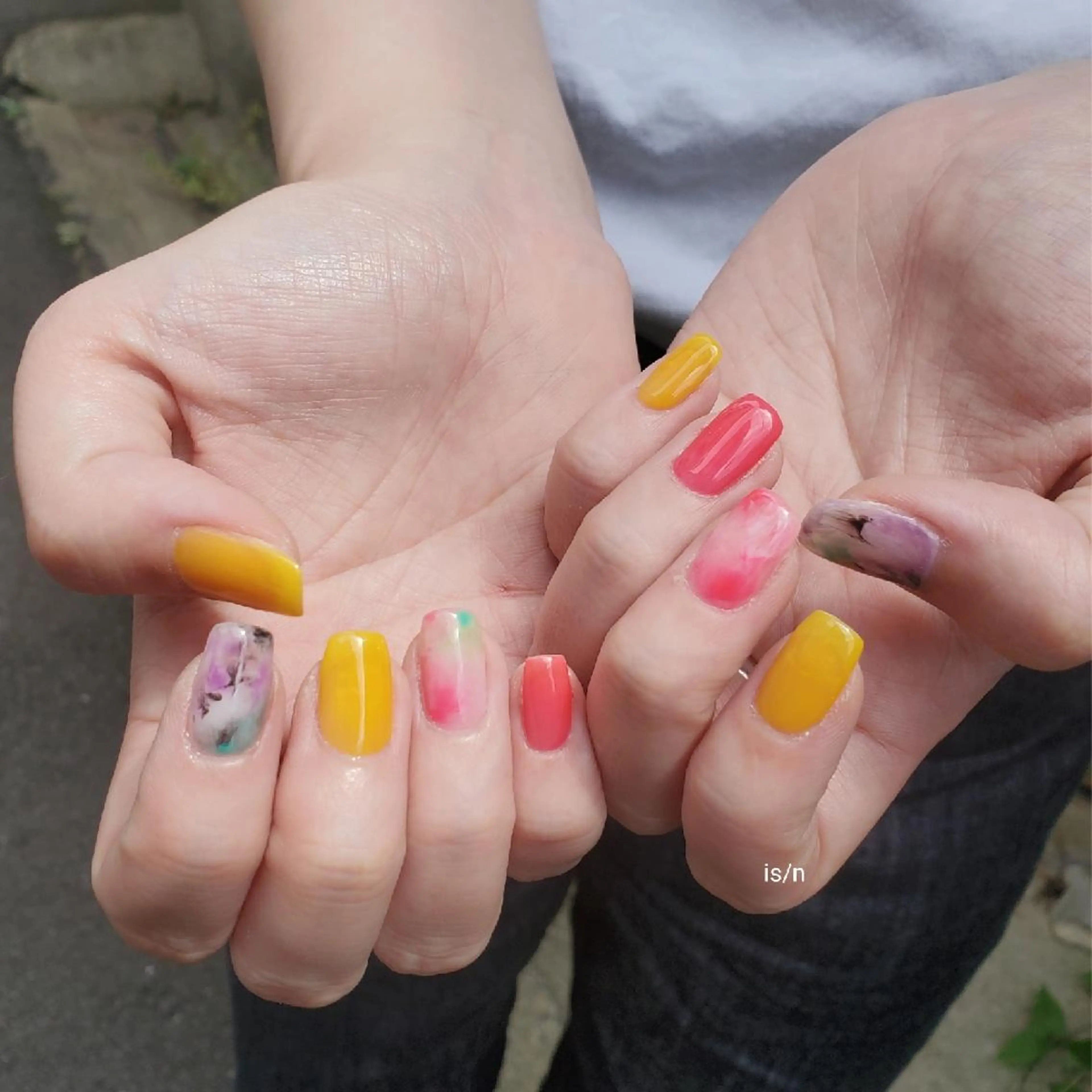 ネイル ハンドネイル 店長 佐藤のネイルデザイン