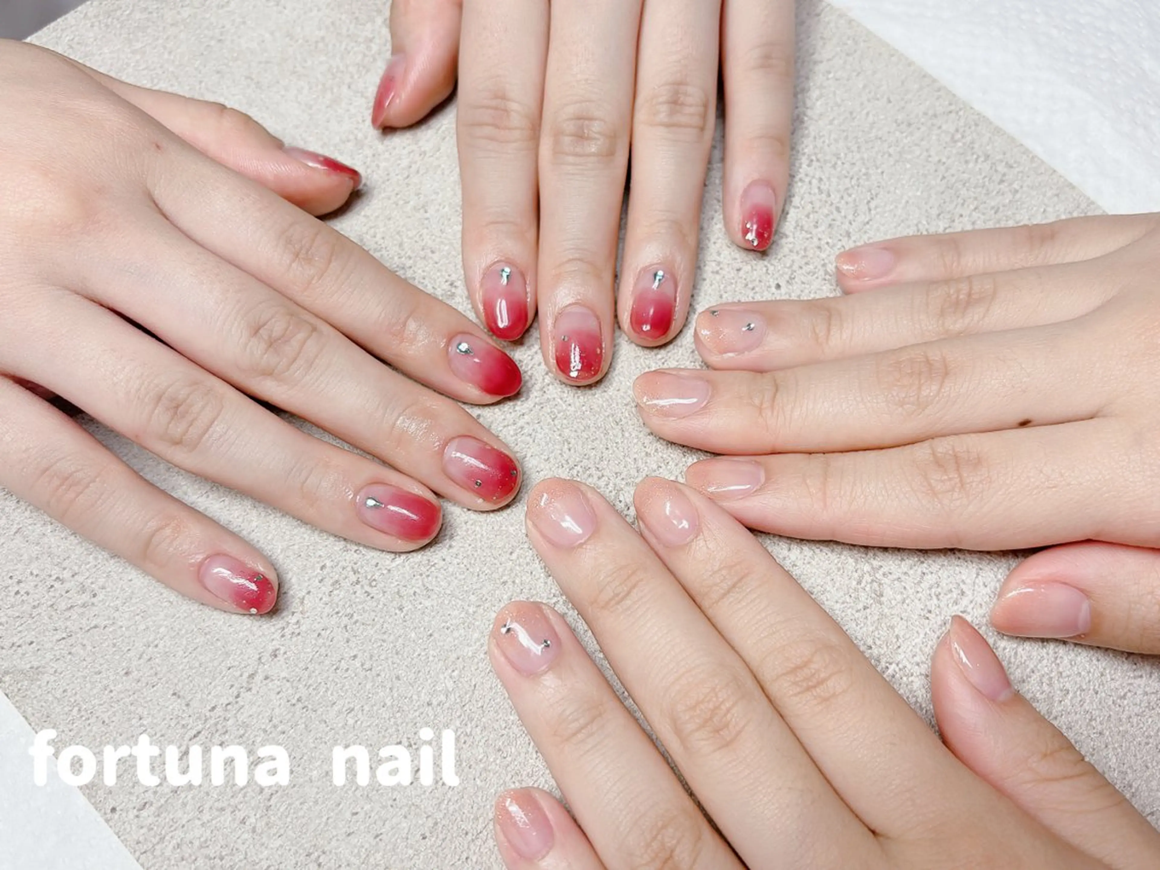 ネイル ハンドネイル Nail •Head スパFortunaのネイルデザイン