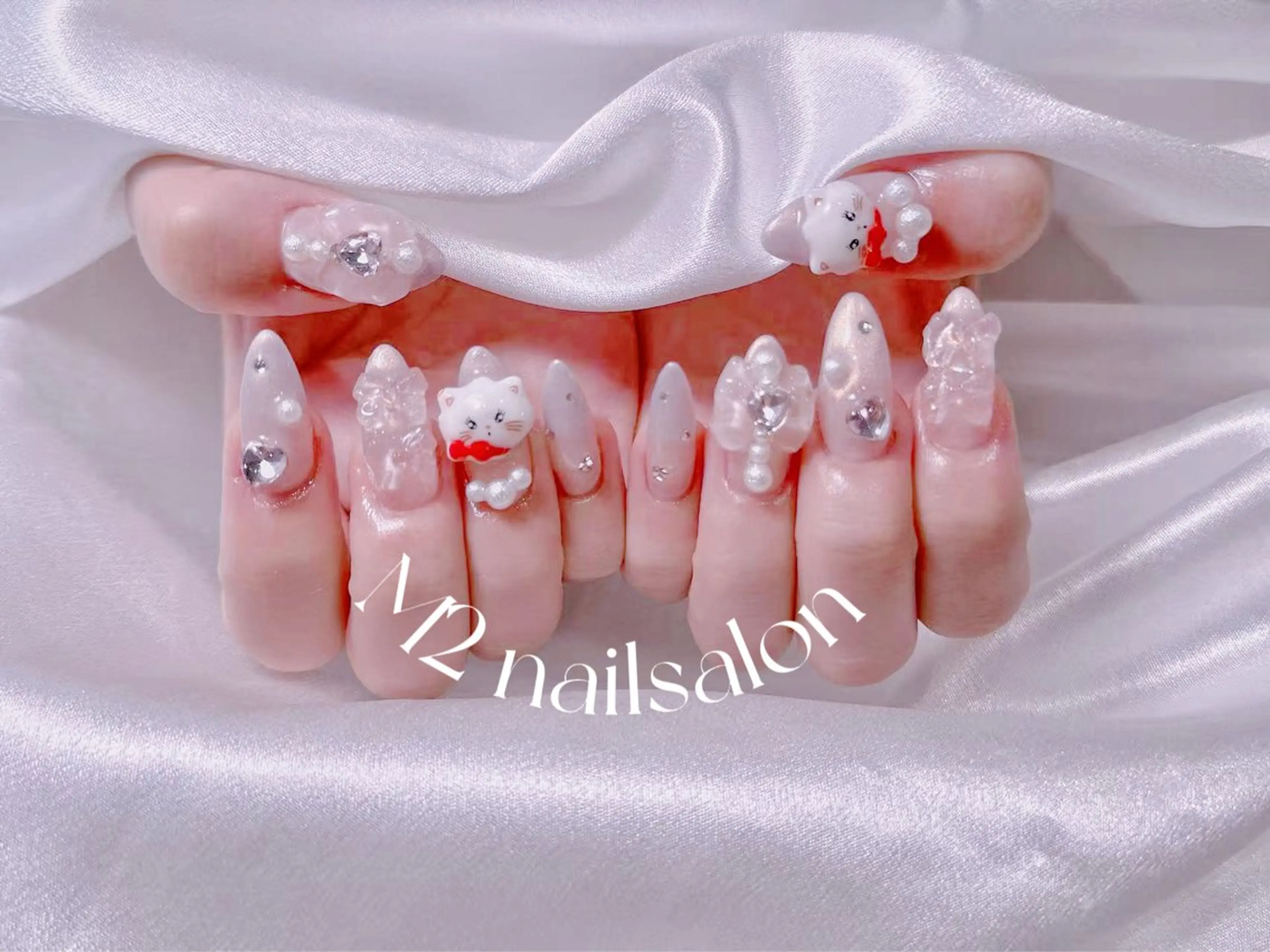 ネイル 長さだし専門店 M2　rikaのネイルデザイン