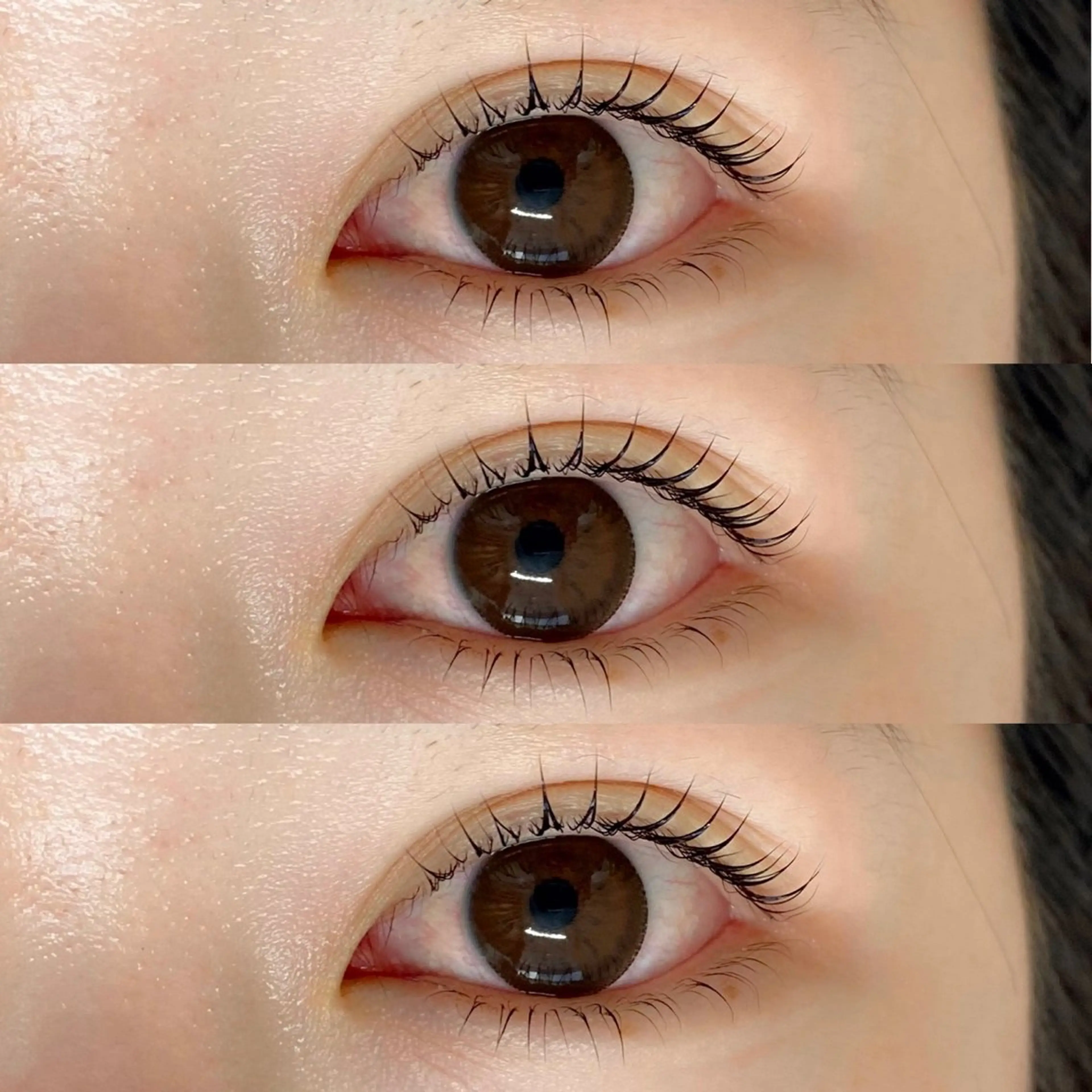 マツエク・マツパ 束感まつ毛 下まつげエクステ マツパ meg .のマツエク・マツパデザイン