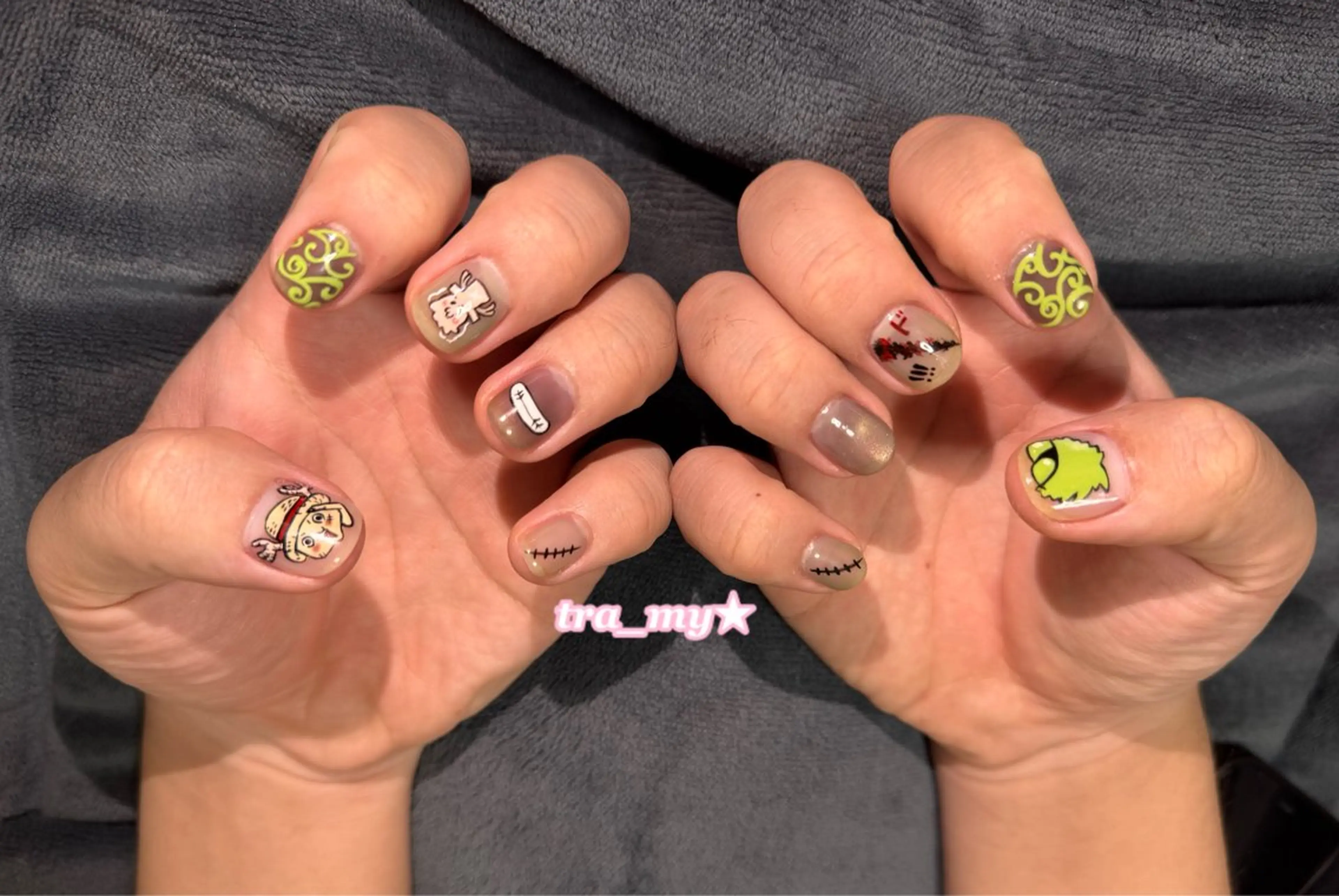 ネイル ショートネイル チャ ミーのネイルデザイン