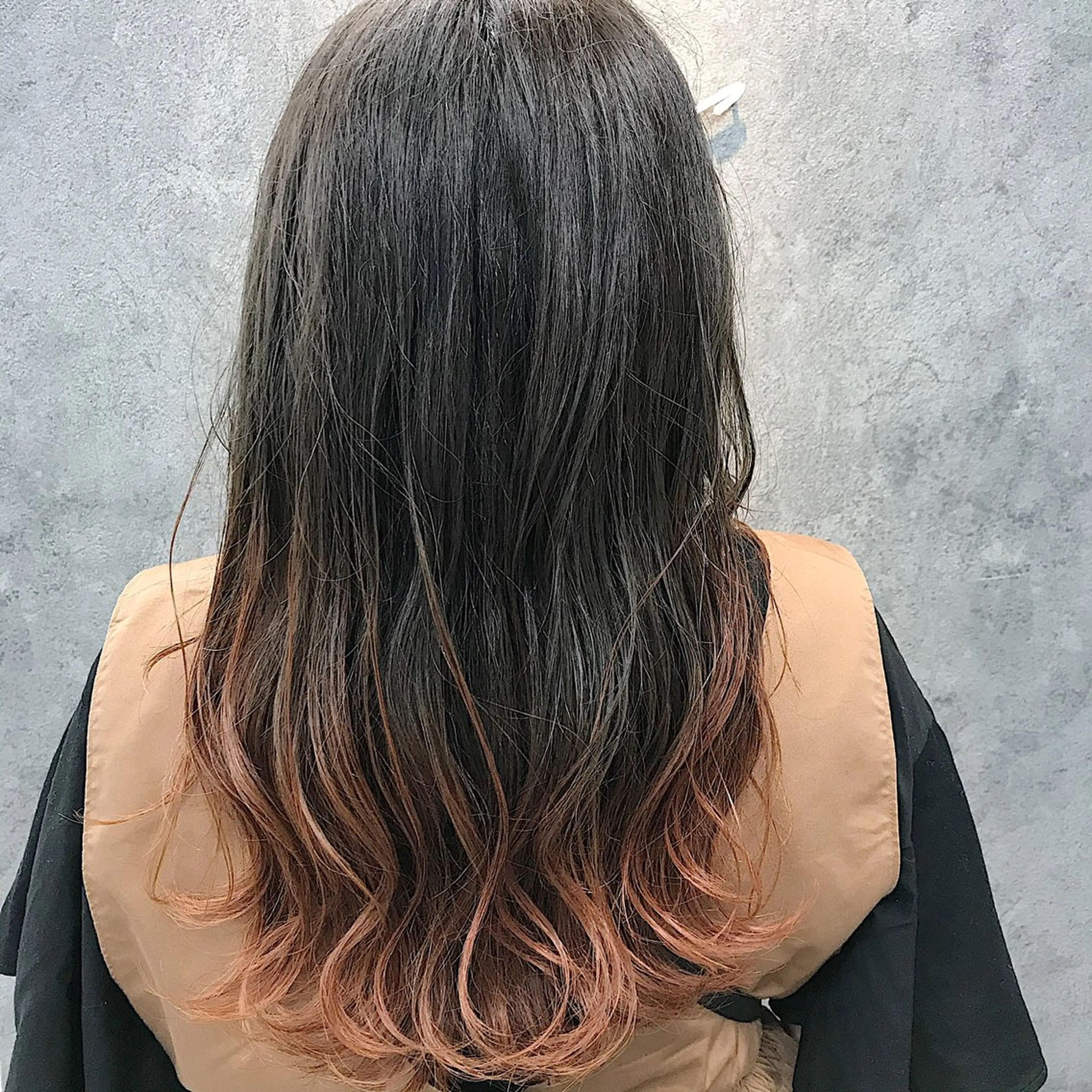 ロング 韓国風ヘア レイヤーカット 所渉/韓国レイヤー /ウルフカットのヘアスタイル