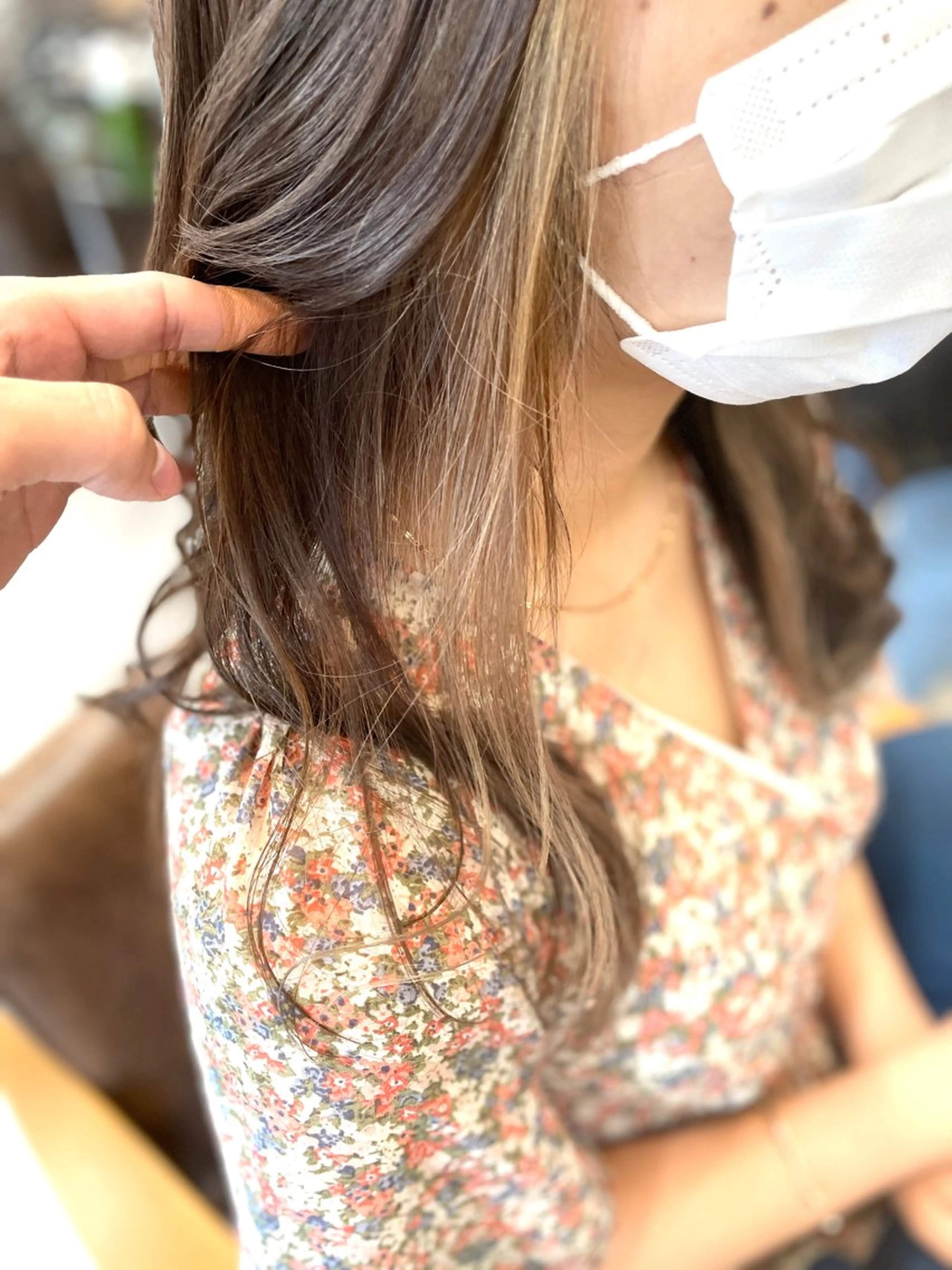 🌈インナーカラーorイヤリングカラー🌈ブリーチ🆗【オンカラーでのWからは別料金になります】の写真