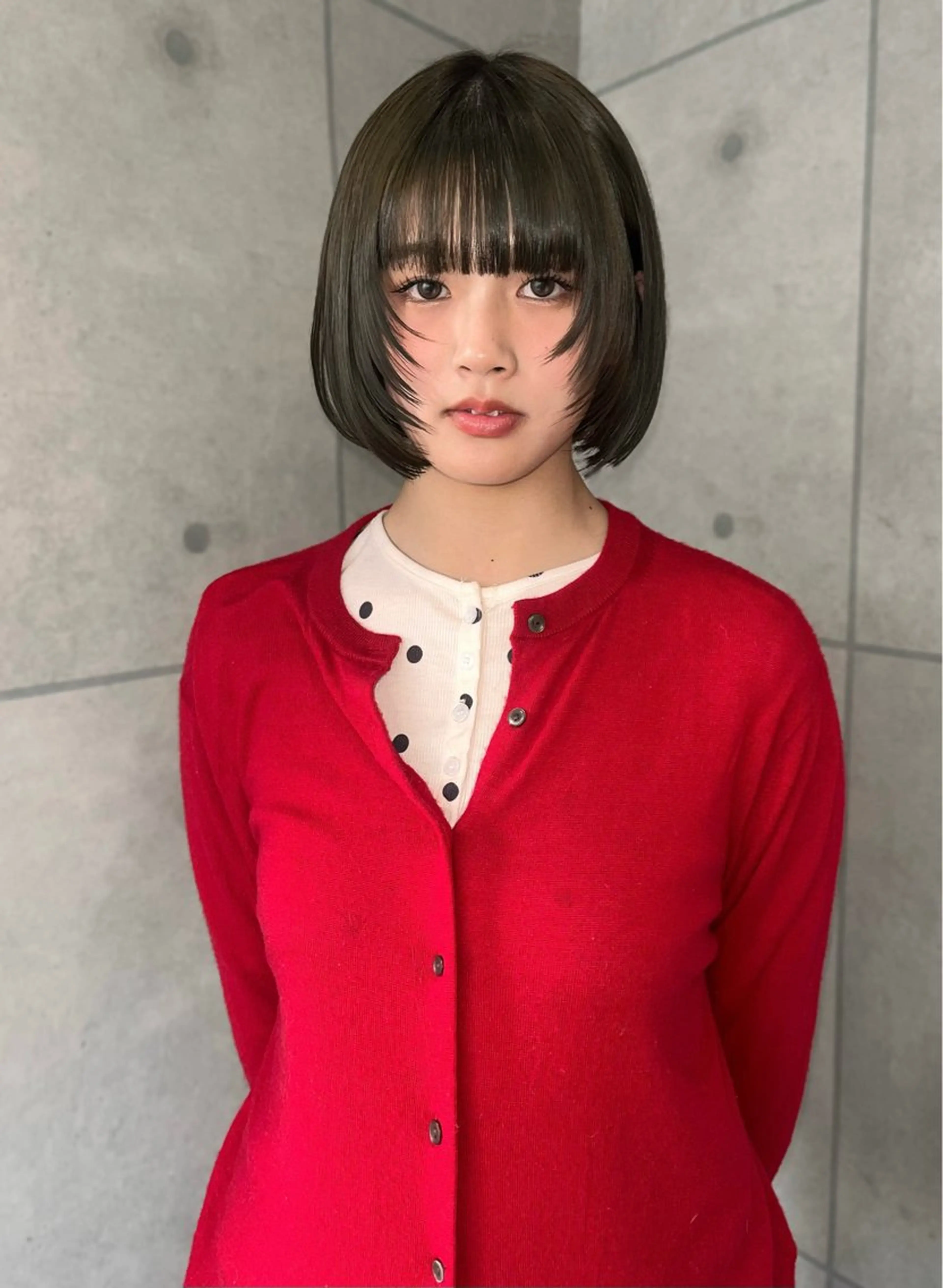 ボブカットの写真