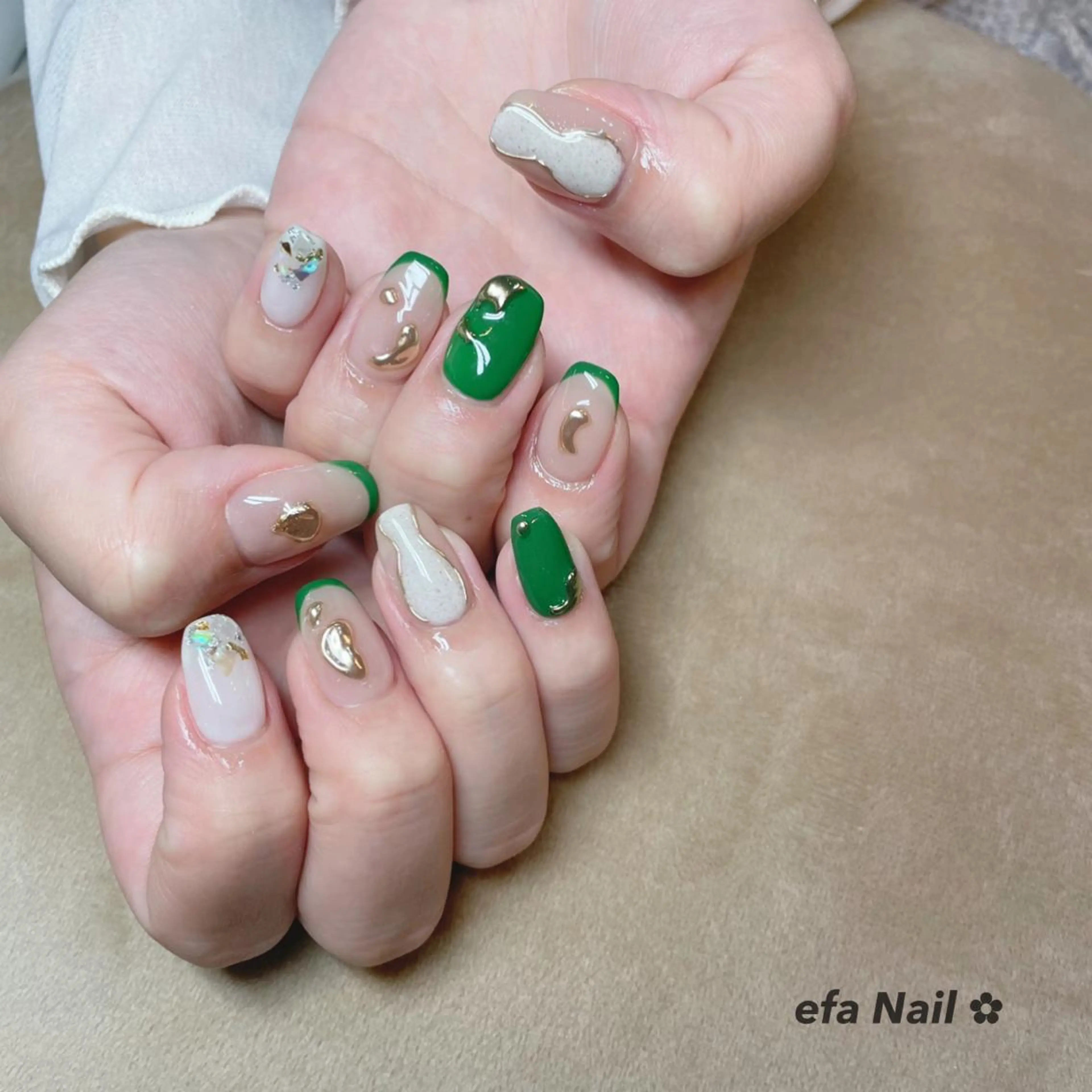 ネイル ハンドネイル efa's  EyeNail-おもろまち-所属・efa Nail 🌺Okinawaのネイルデザイン