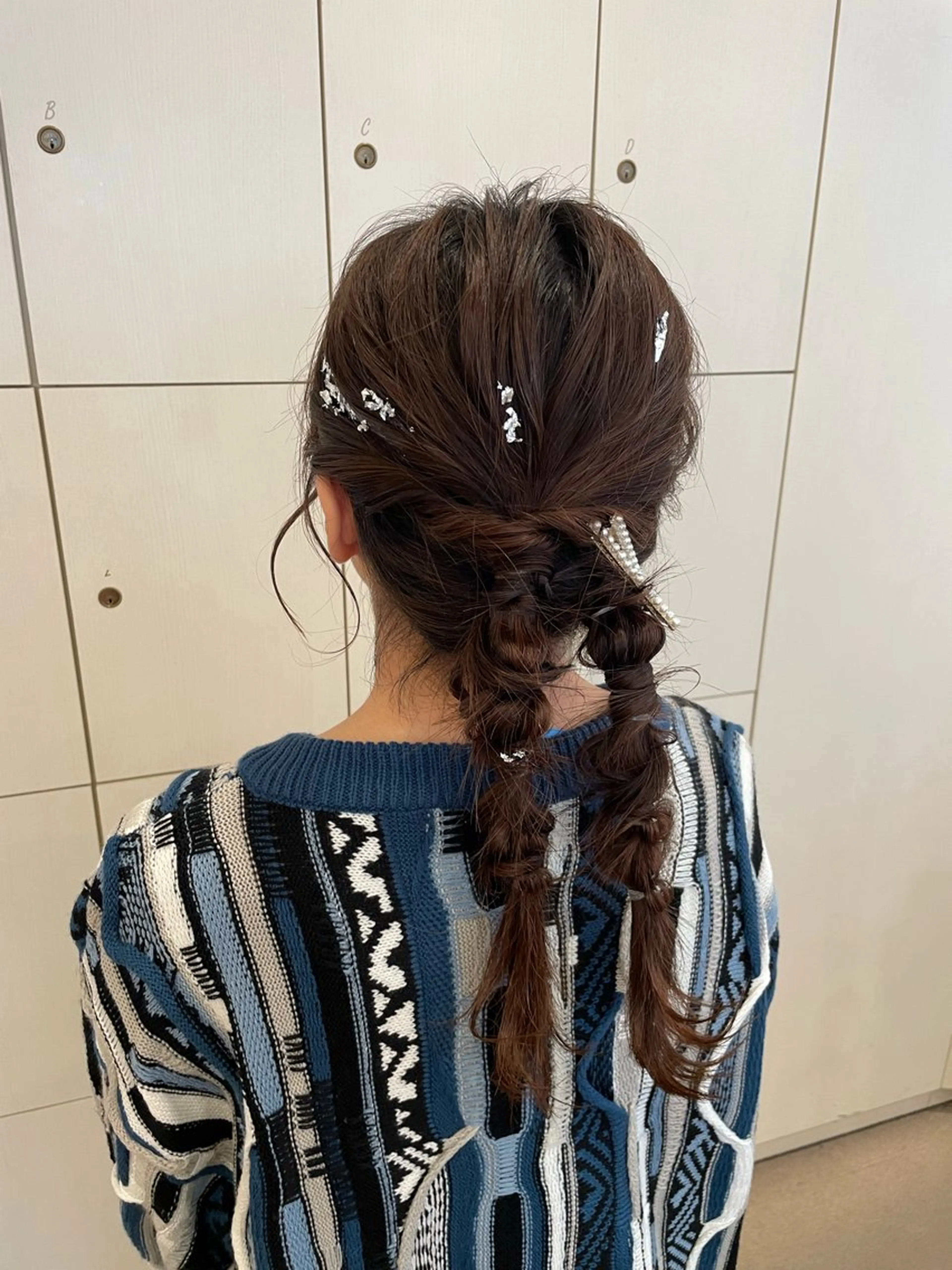 ヘアアレンジ ヘアセット 🍪ﾖｼｲﾊﾙﾈ🍪 ﾗﾍﾞﾝﾀﾞｰｶﾗｰのヘアスタイル