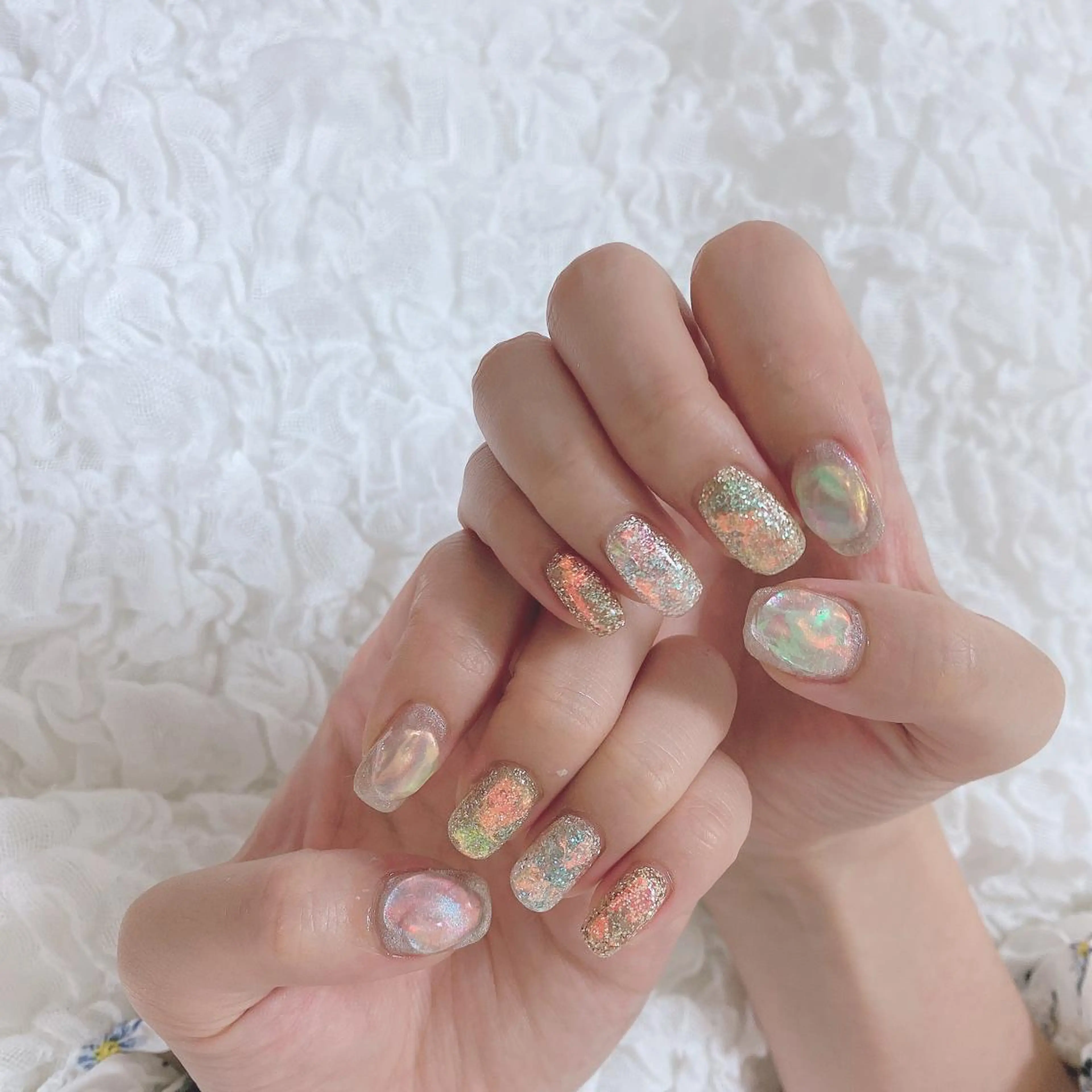 ネイル ミラーネイル SOL NAILのネイルデザイン