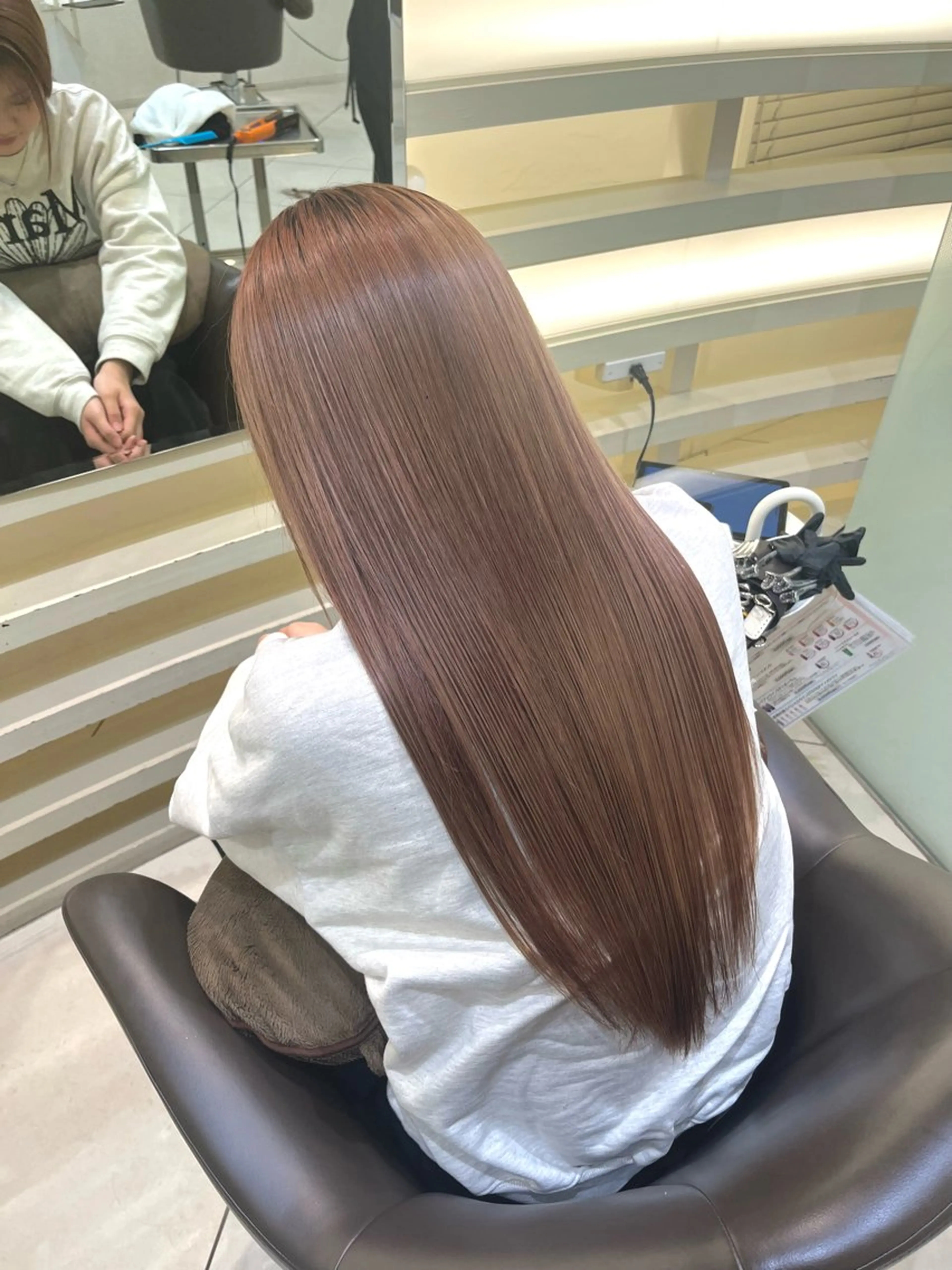 縮毛矯正/艶髪/ チホリのヘアスタイル