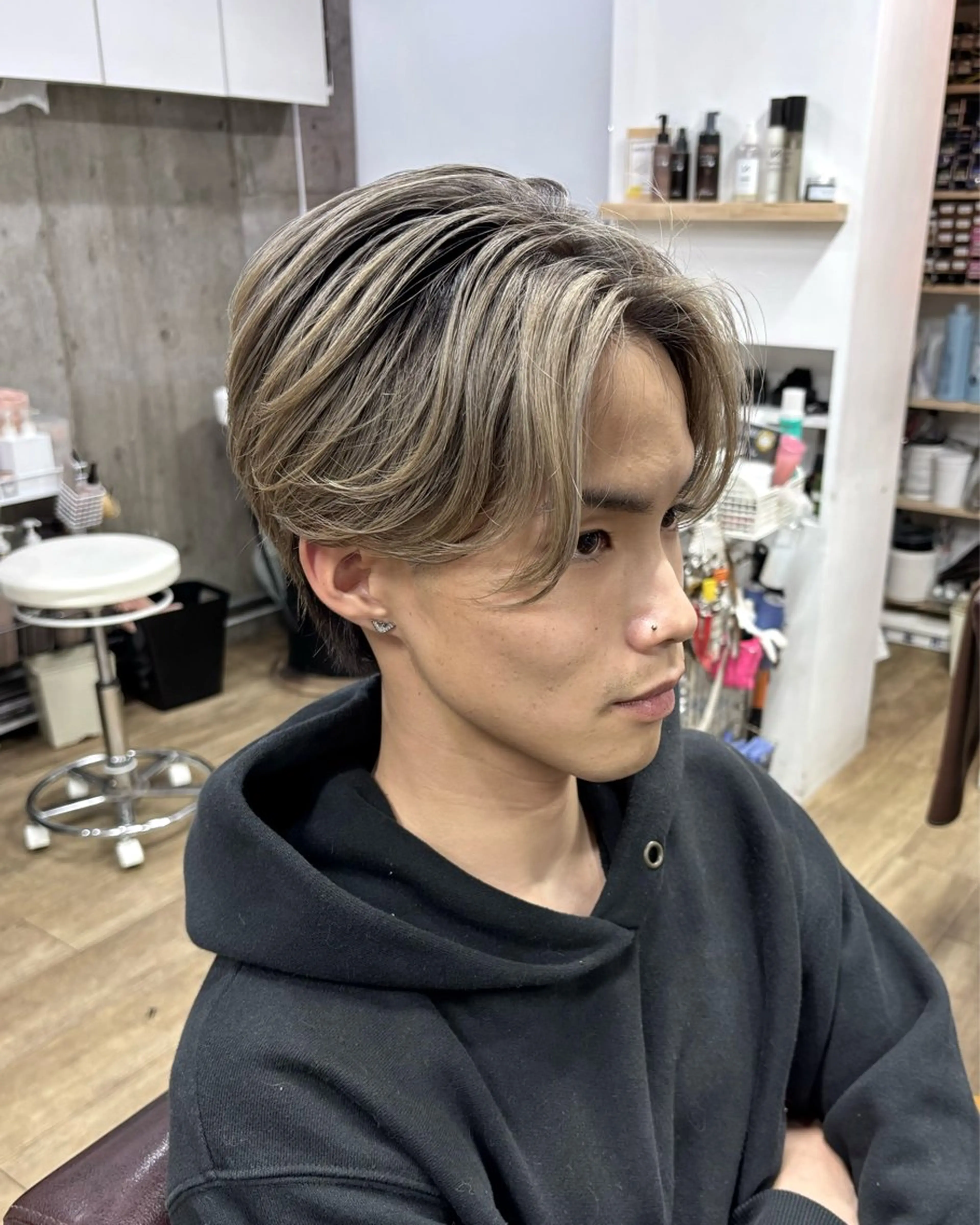 メンズ センターパート homme, famille raugh【オム・ファミーユ・ラグ】所属・【メンズ特化】パーマ /マッシュ/たいちのヘアスタイル