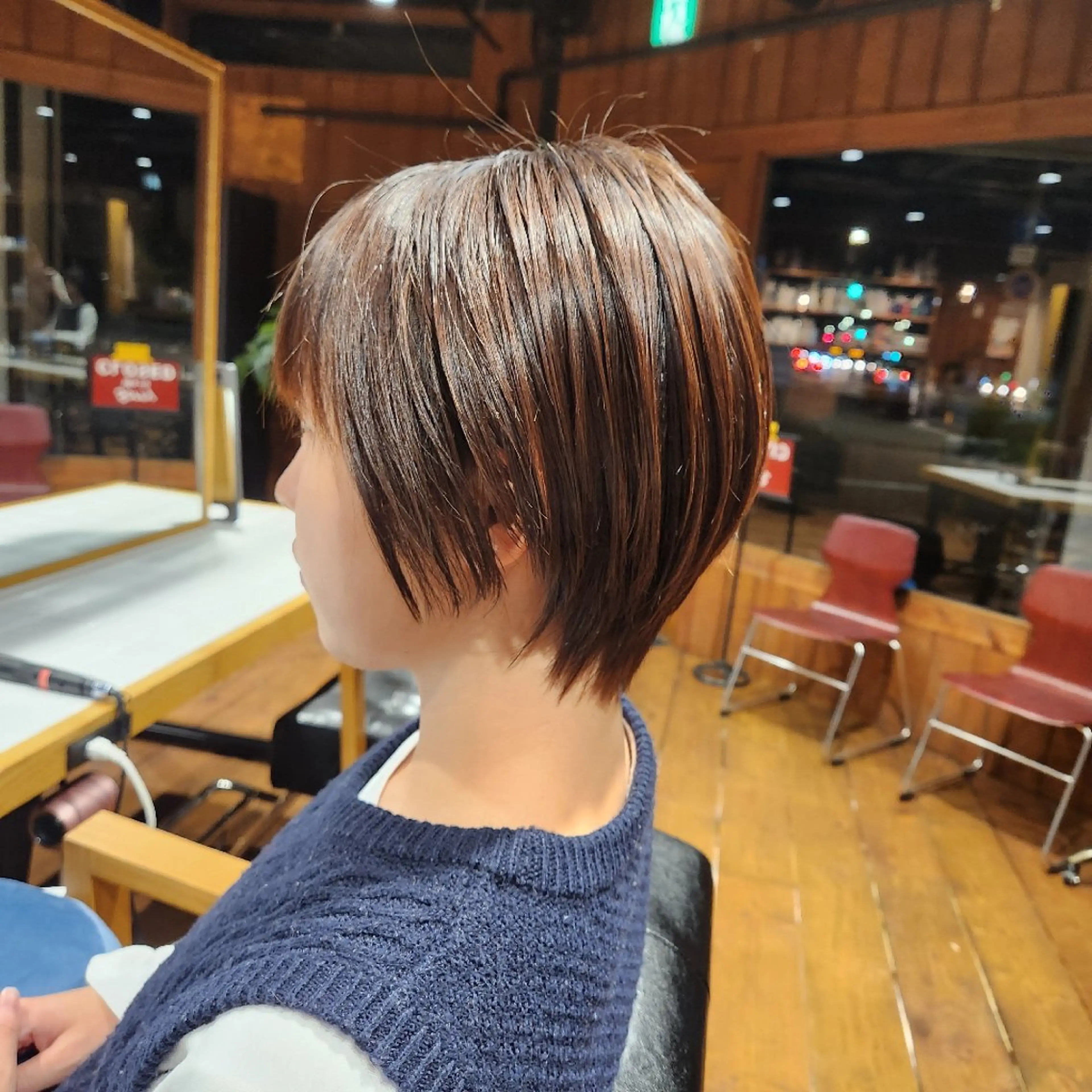 ショート ショートボブ ボブ ショートヘア O.hair designers所属・シールエクステ🎀 ホシノ🕒ユウカのヘアスタイル