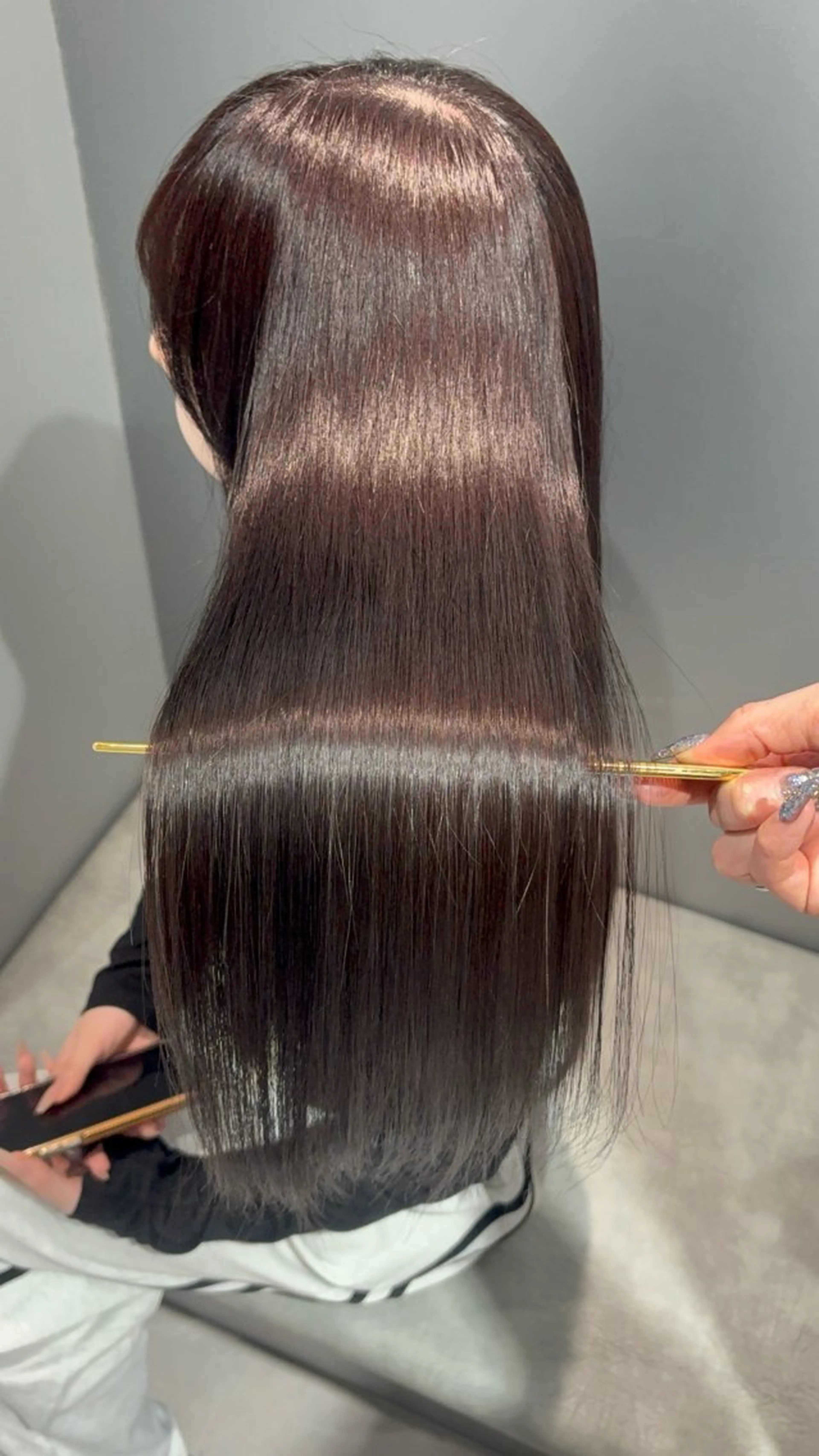 ロング カラー ヘアカラー トリートメント レイヤー/髪質改善 SAKIのヘアスタイル