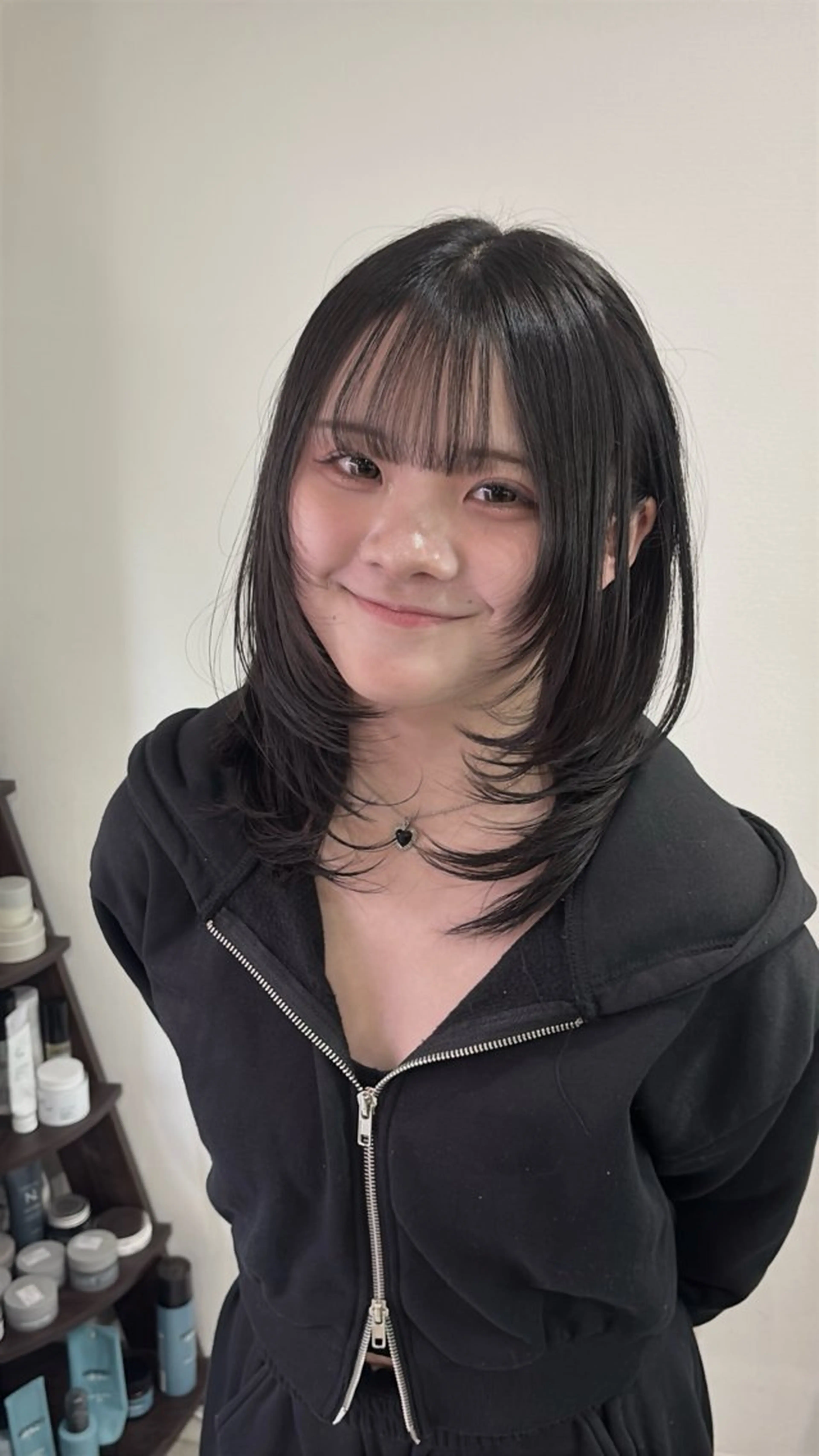 セミロング カット ヘアカラー 🐺YuTo🐺カラ ーリスト/Aujuaのヘアスタイル