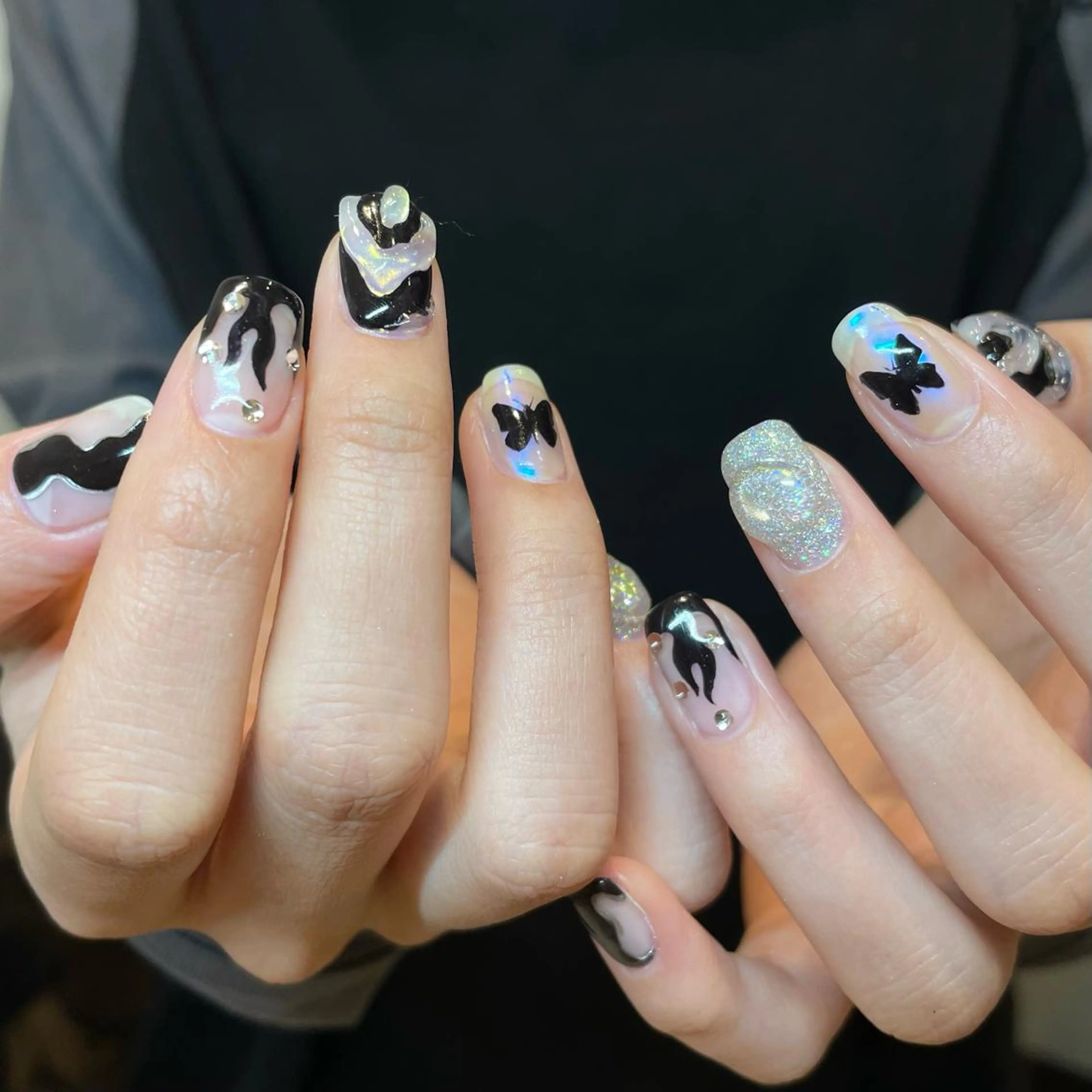 ネイル AOI✩⡱ y2kネイルのネイルデザイン