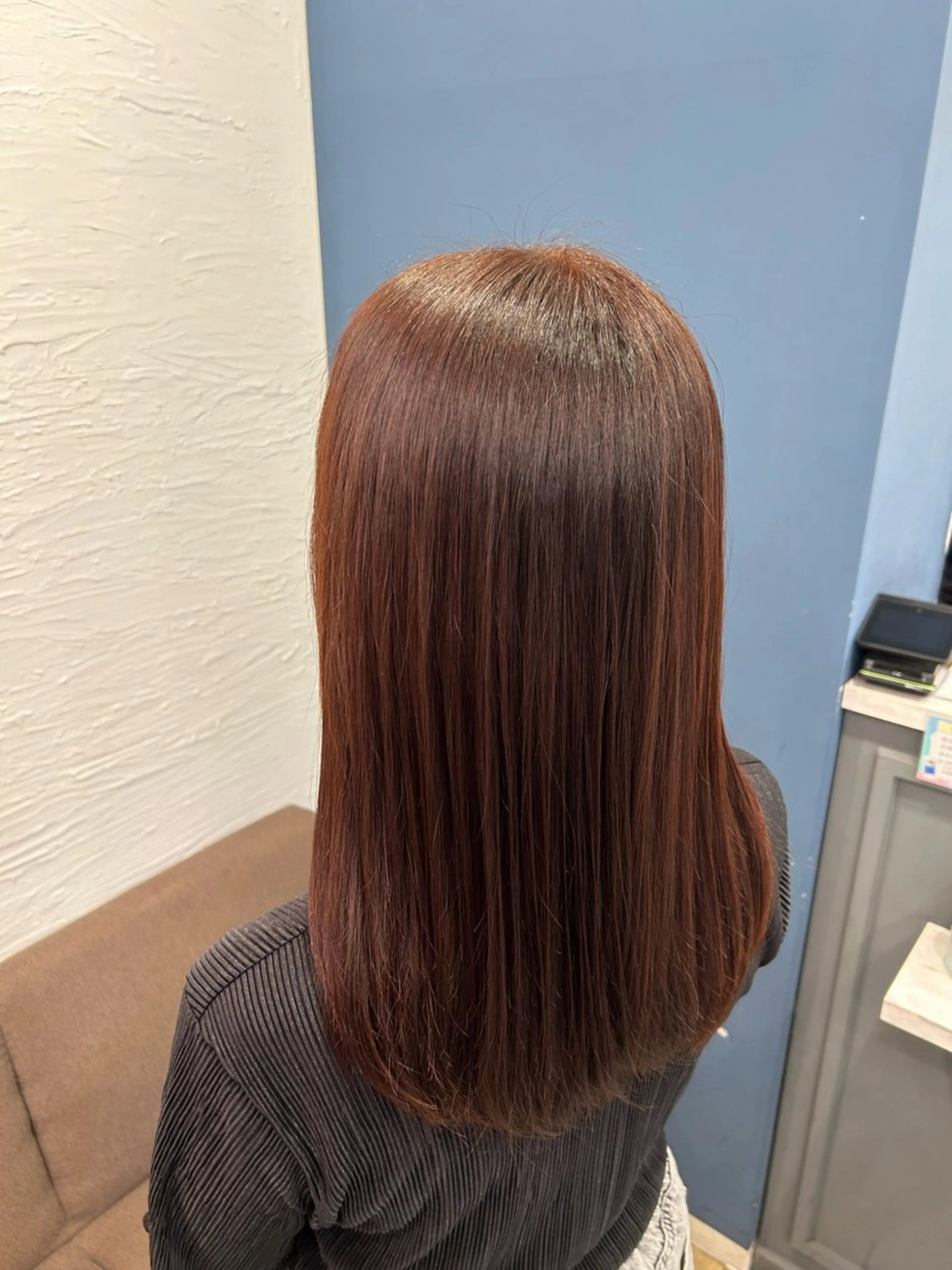 セミロング カラー ꙳⸝⸝𐙚 すずき ゆな  𐙚⸝⸝꙳のヘアスタイル