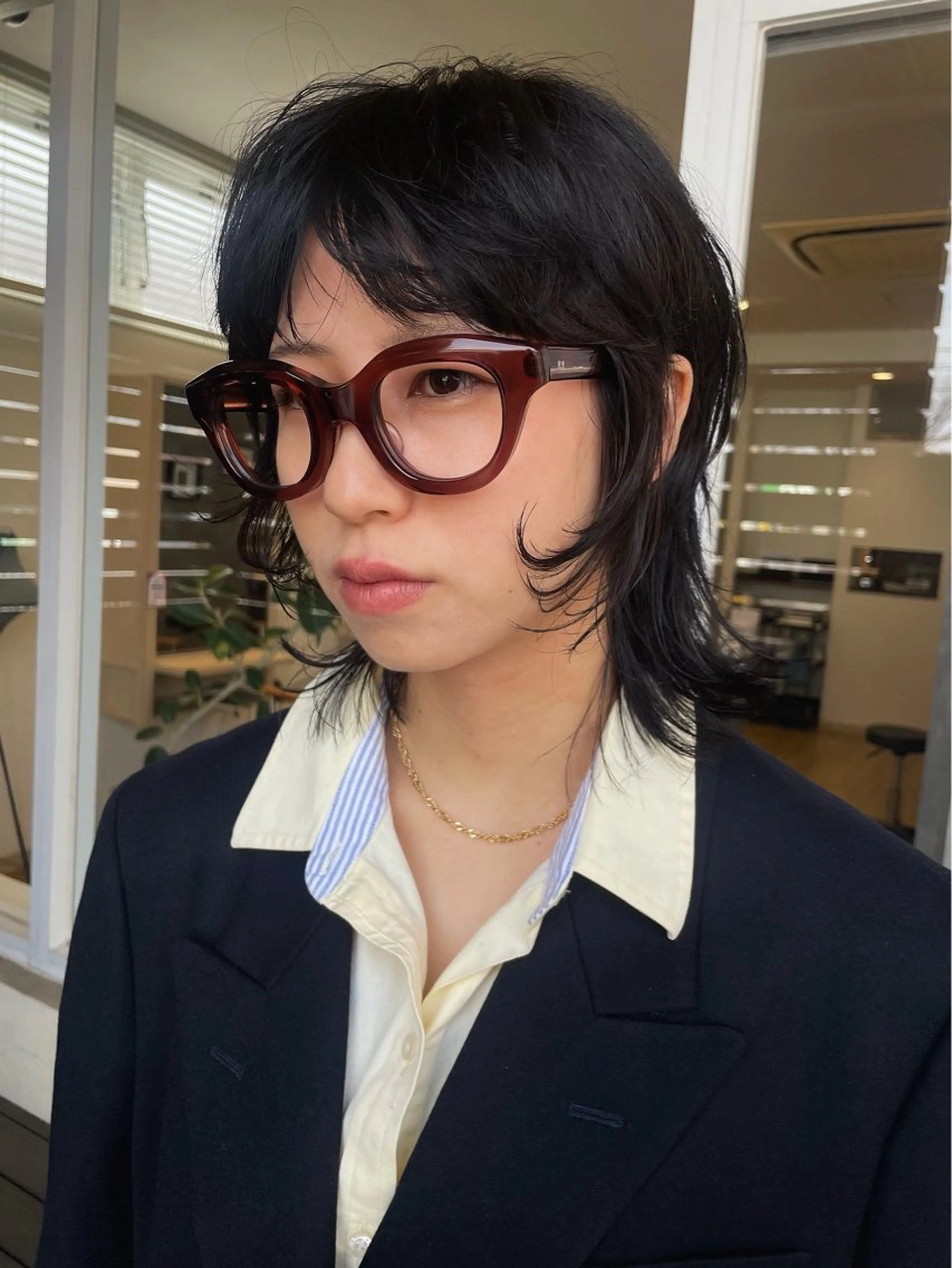 ショート パーマ カット パーマ GUESTs所属・優音 /YUi/パーマのヘアスタイル