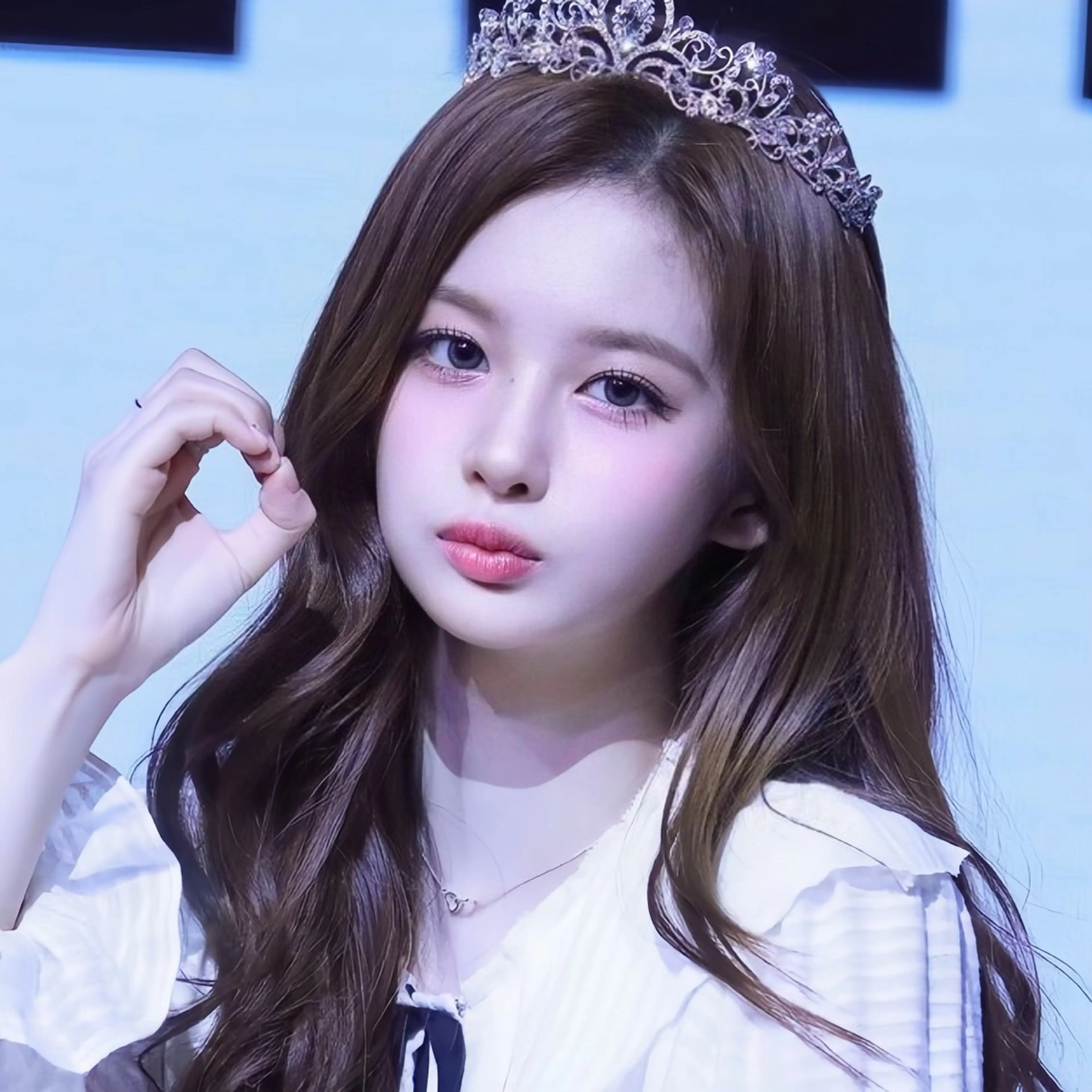 ミディアム カラー ヘアカラー トリートメント 韓国ヘア/前髪/ 髪質改善/おばかんのヘアスタイル