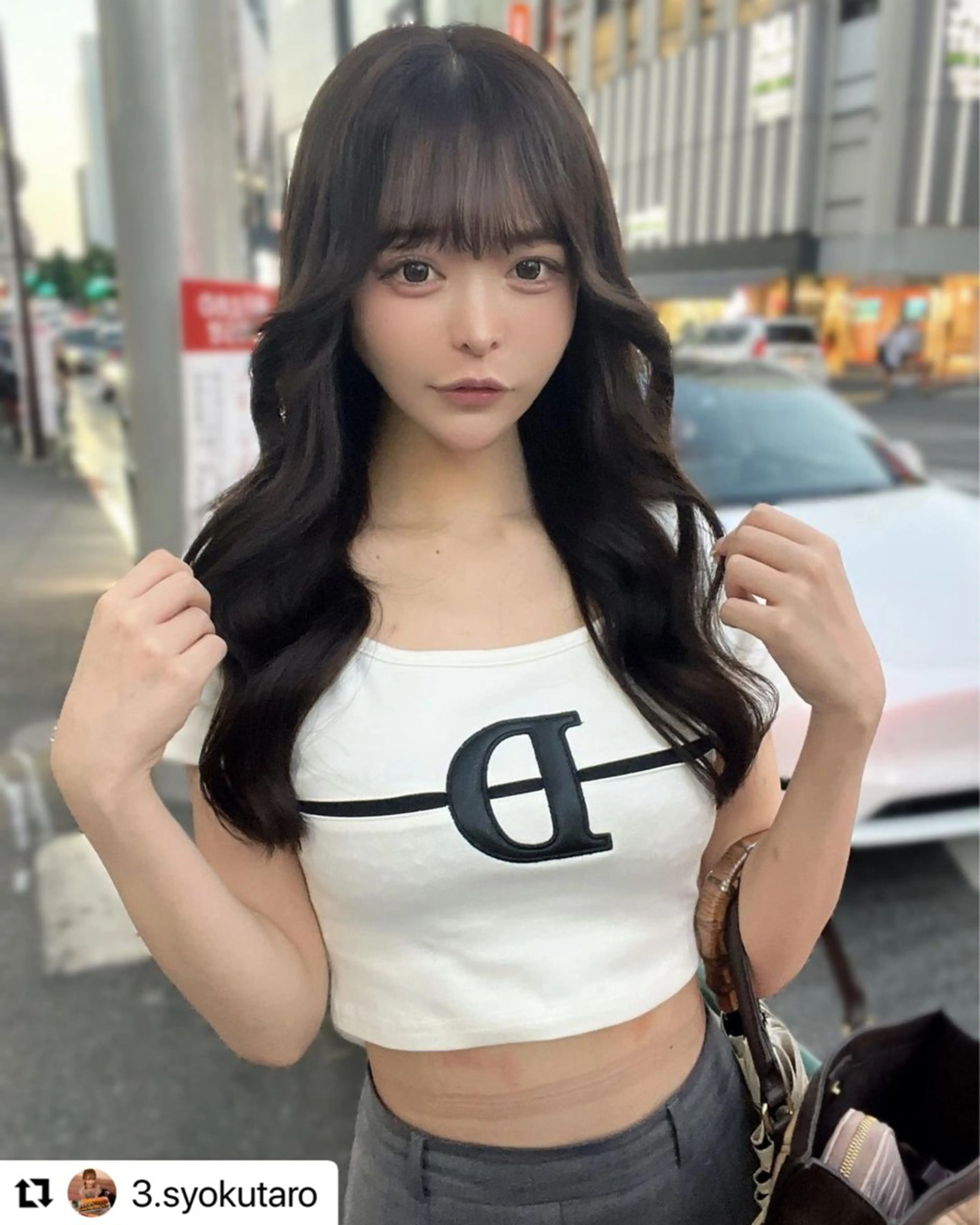 ロング カラー エクステ トリートメント フィーネ 池袋所属・sayaka 池袋店/カットモデルのヘアスタイル