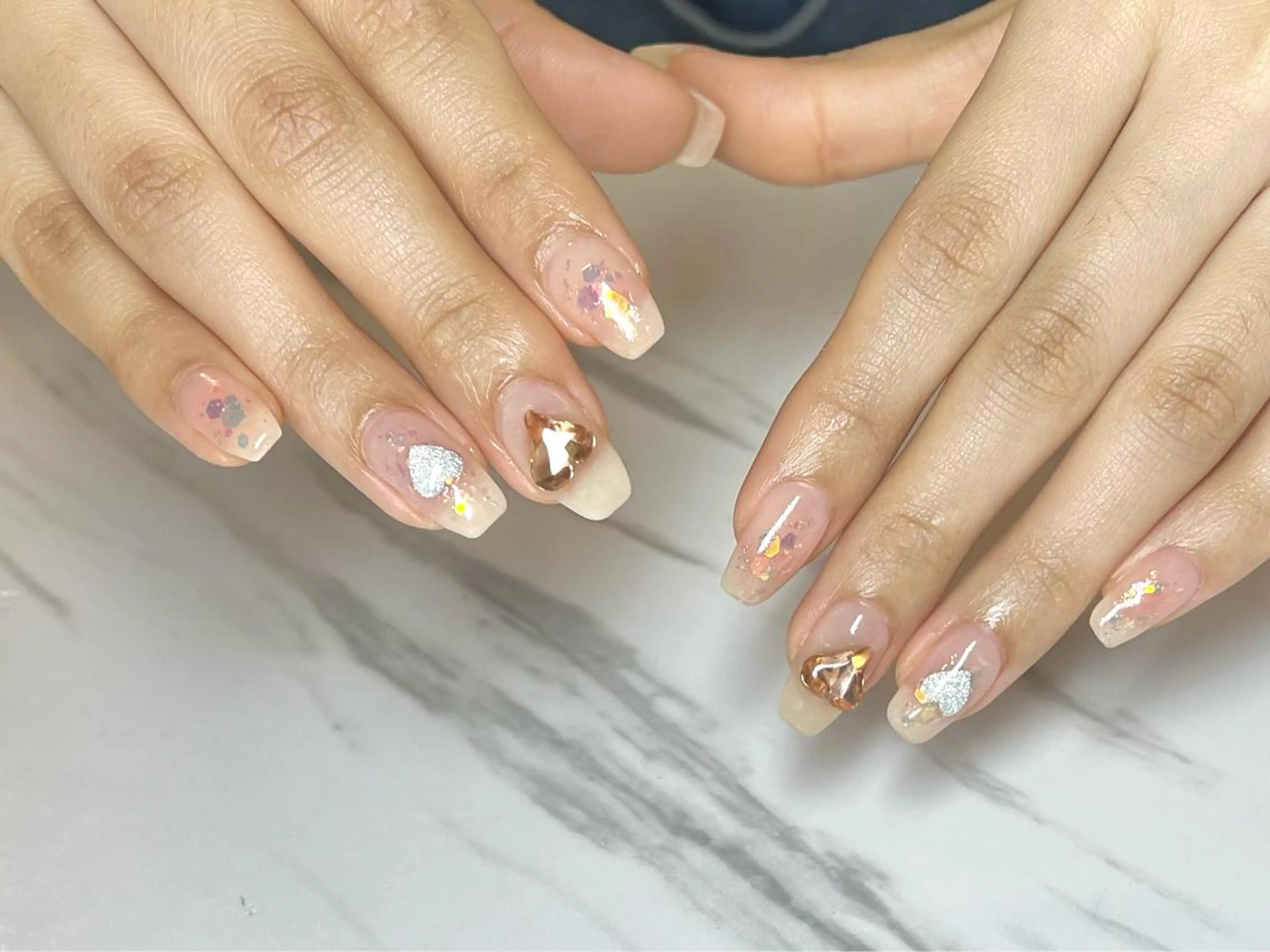 ロング ネイル ネイリスト シンのネイルデザイン