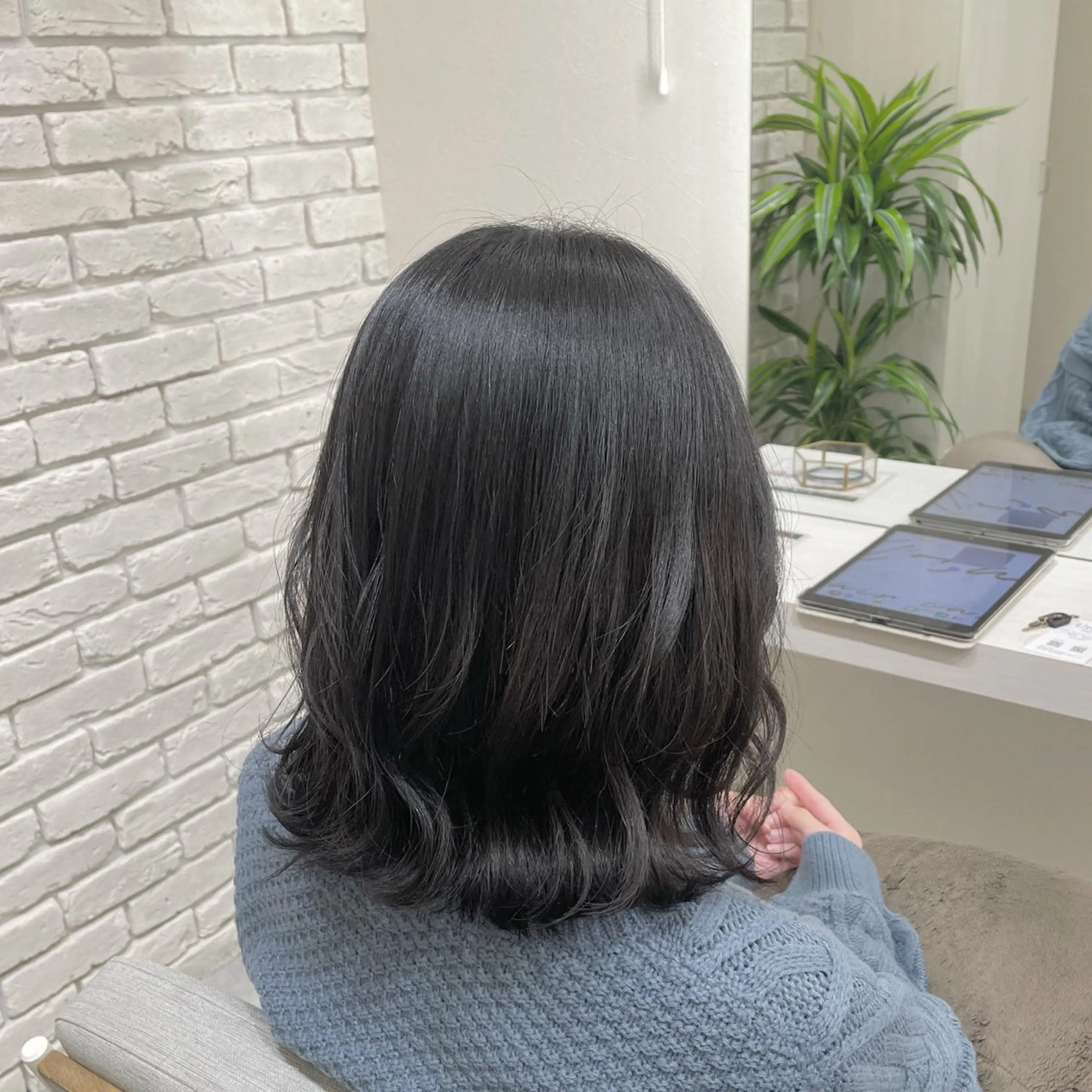 ミディアム 伸ばしかけ カット トリートメント 髪質改善&ヘアケア /菊池琉那のヘアスタイル