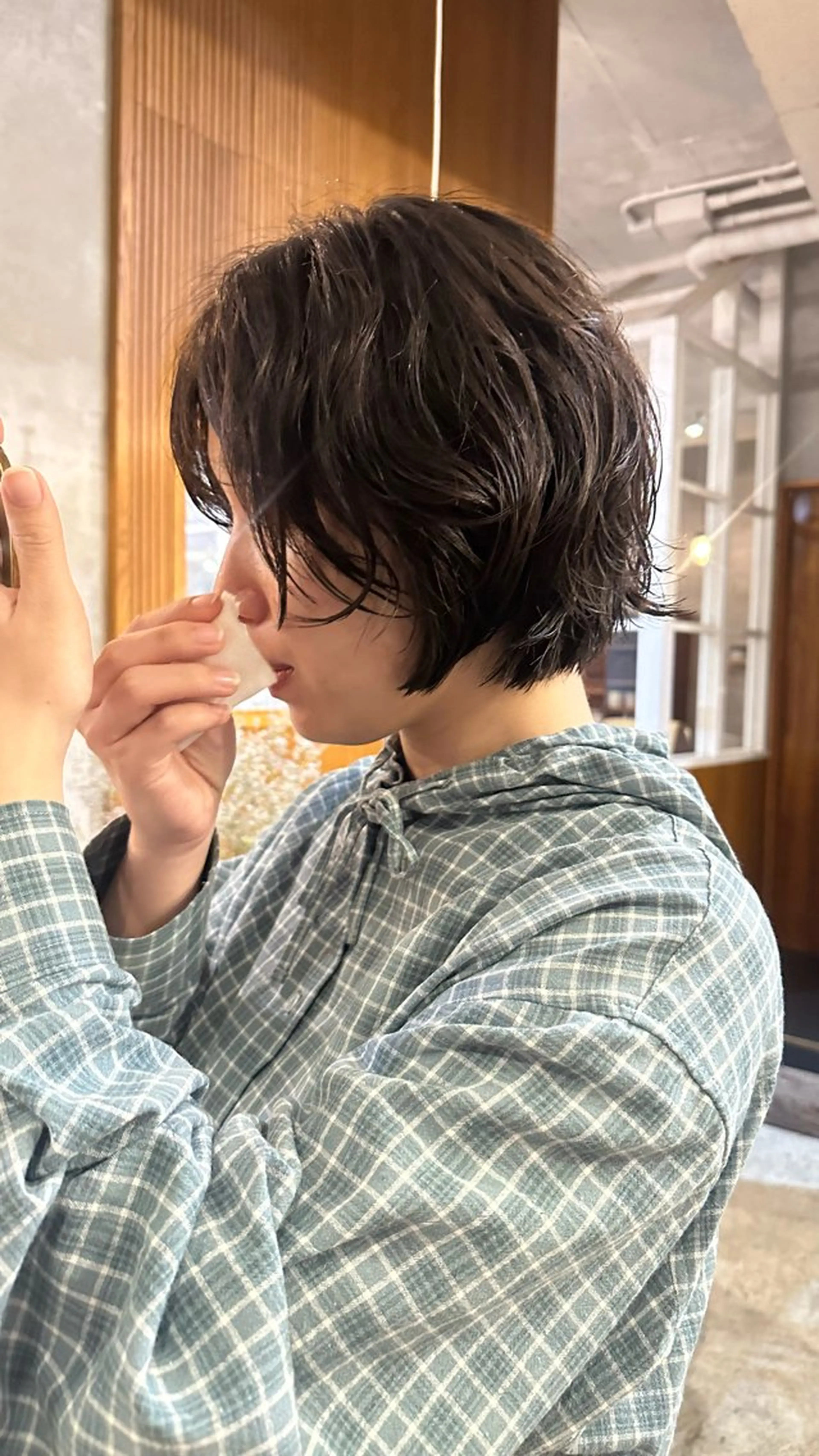 ショート ショートカット／パー マ🫧kotoneのヘアスタイル