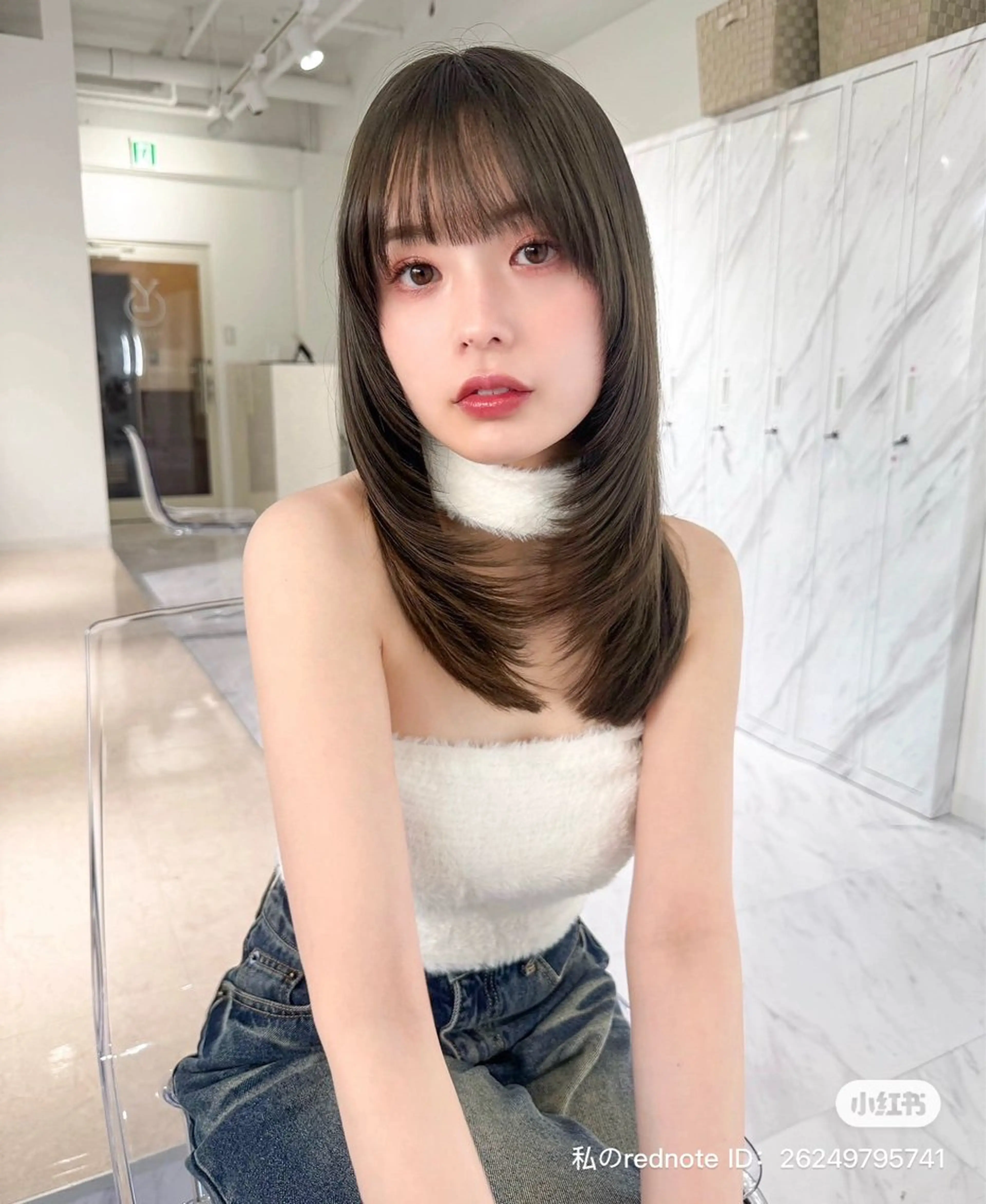 ミディアム レイヤーカット🫧 🎀Tomoka🎀のヘアスタイル