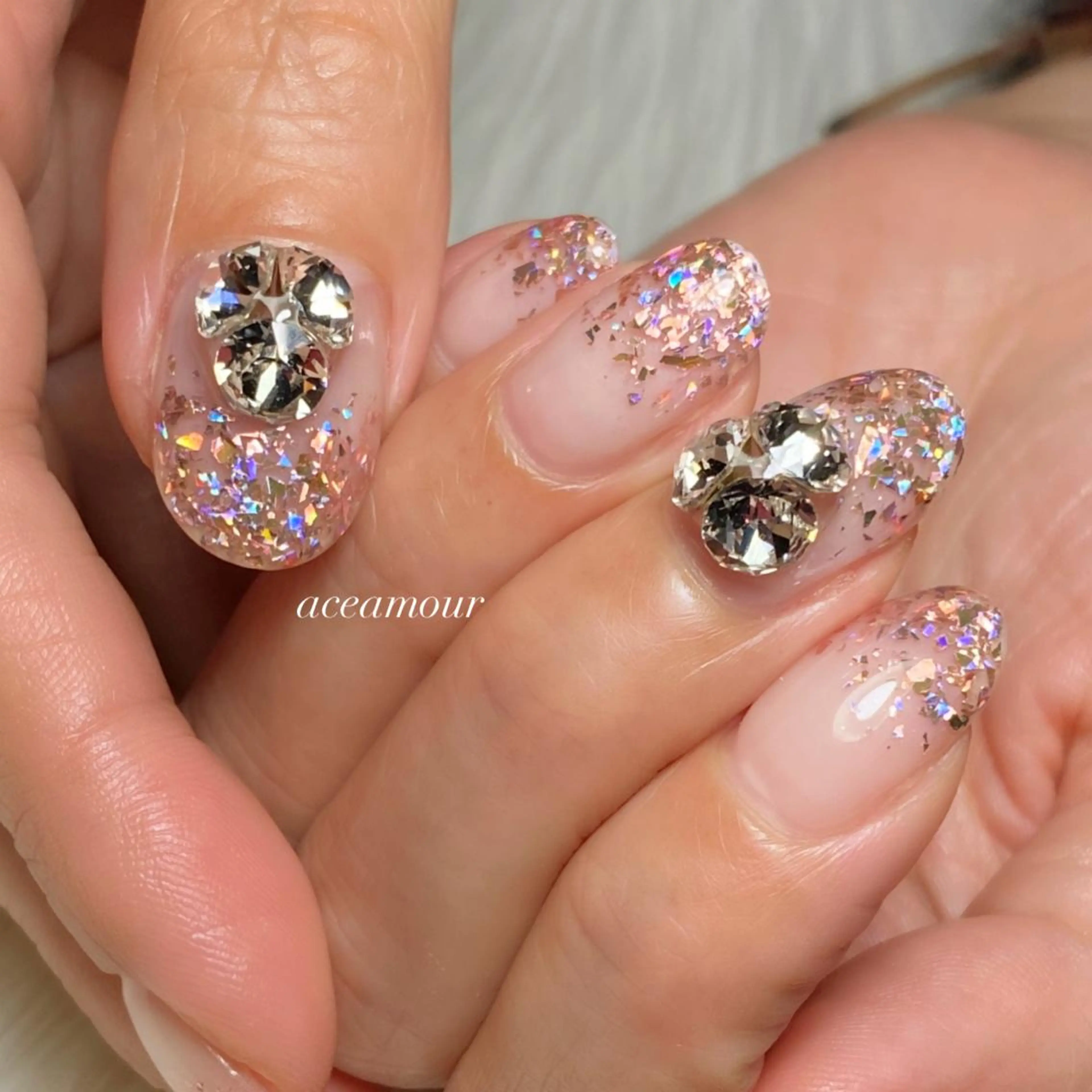 ネイル ネイル/耳つぼ /新ホワイトニングのネイルデザイン