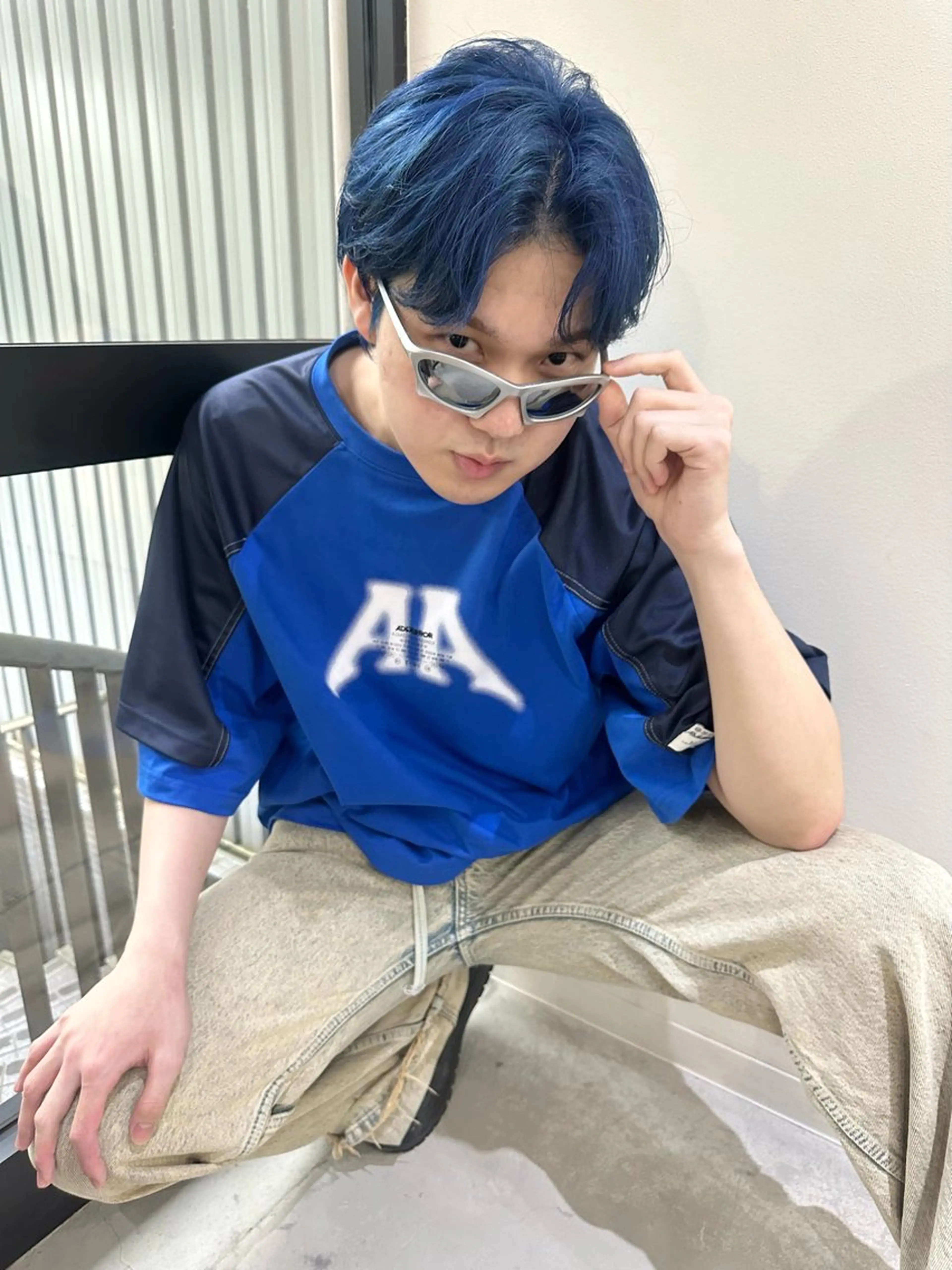 ショート LA KING KYOTO所属・ブリーチカラー yuraraのヘアスタイル