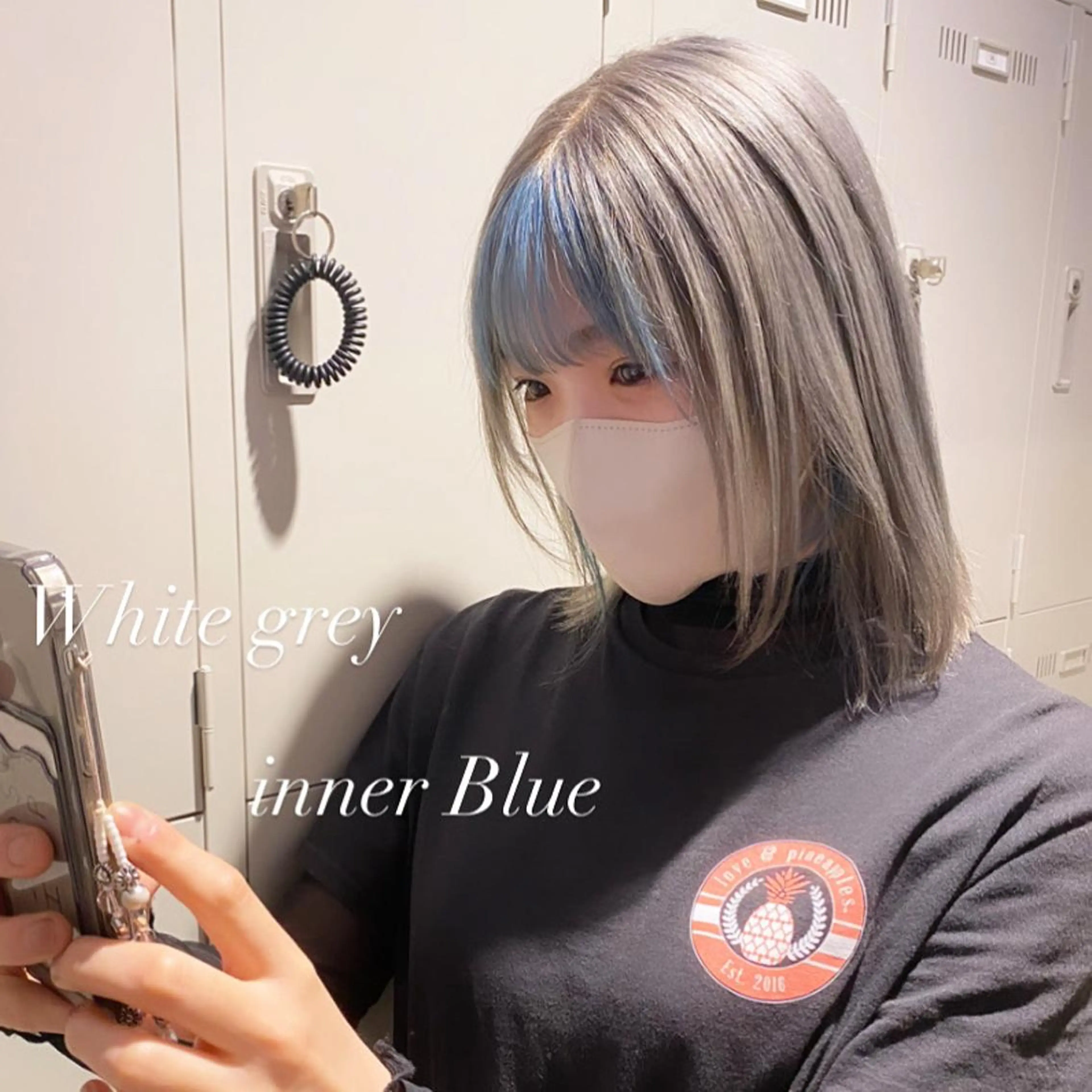 ロング カラー 韓国/トレンド レイヤー【101】のヘアスタイル