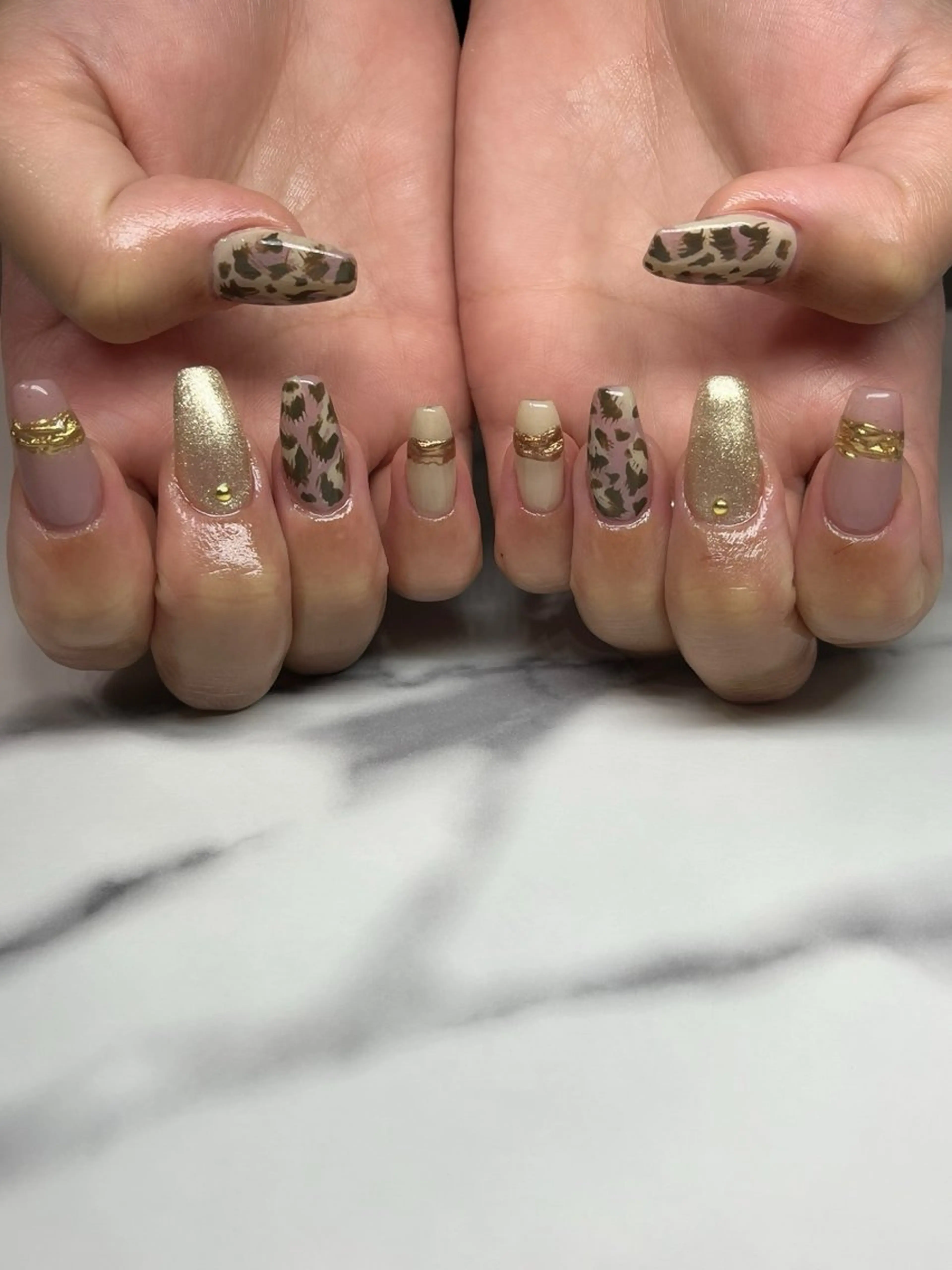 ネイル アニマル柄 salon B-breathのネイルデザイン