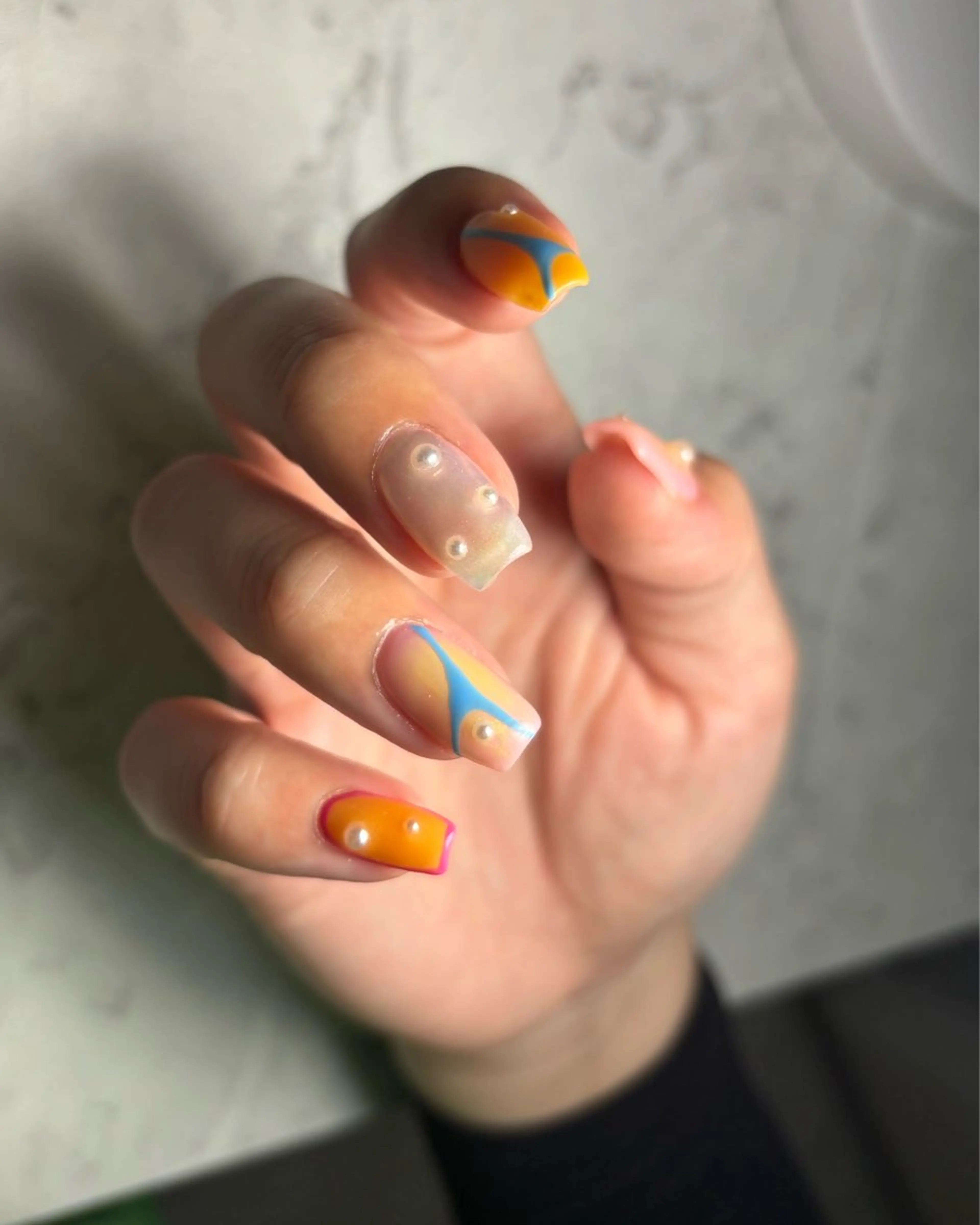 ネイル ハンドネイル Osakana.nail所属・osakana nailのネイルデザイン
