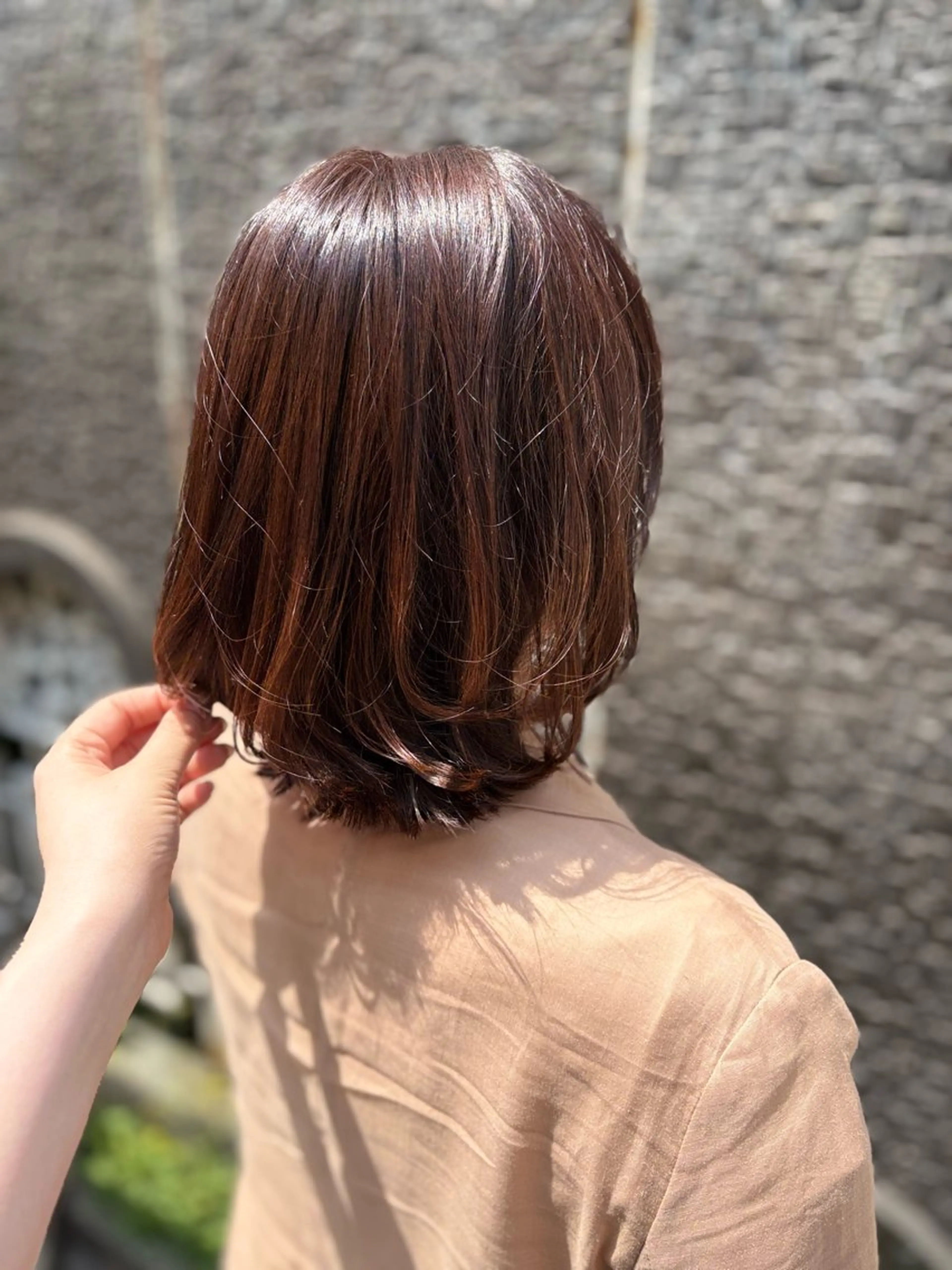 ミディアム 伊藤 アユミのヘアスタイル