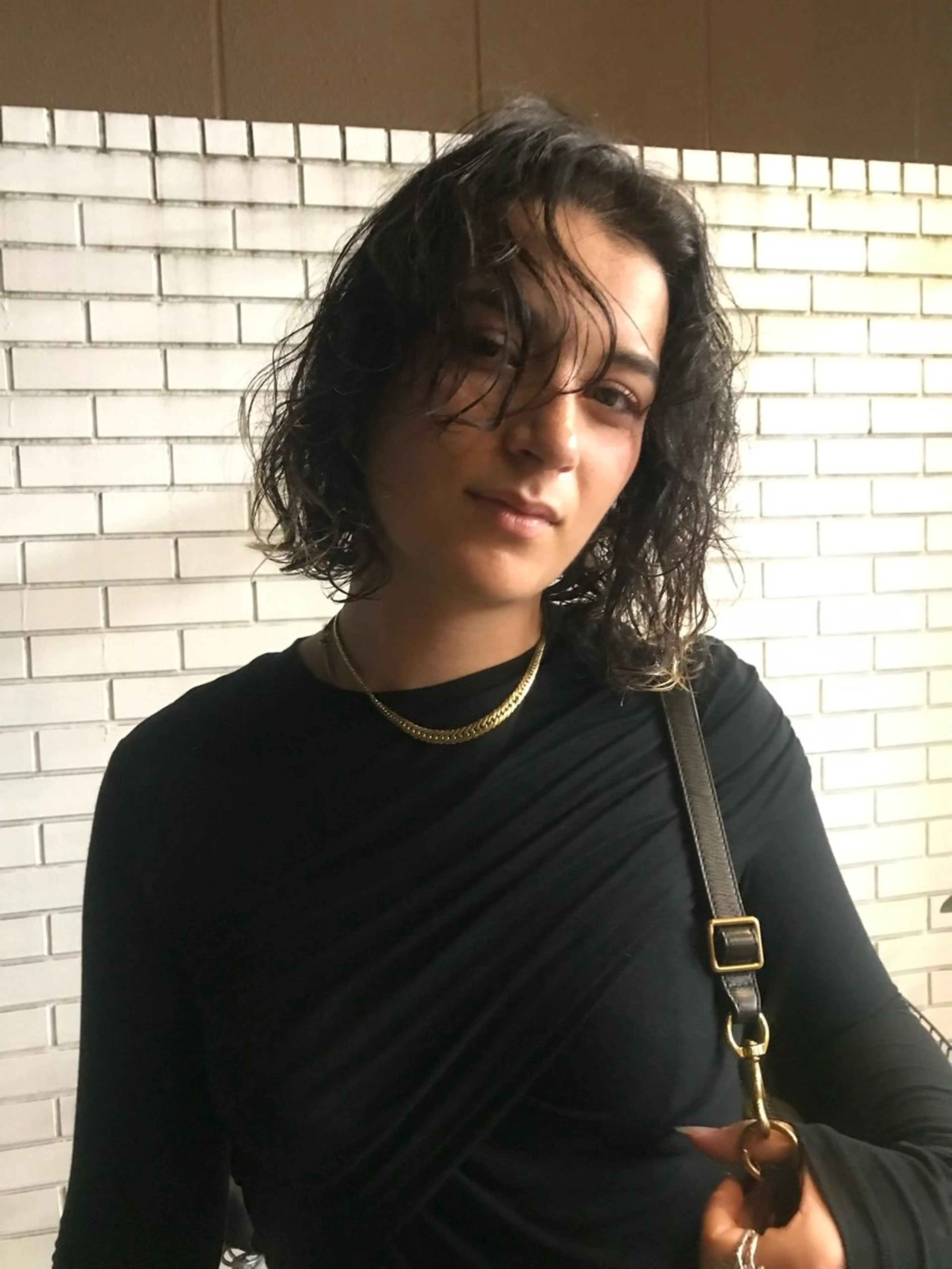 ミディアム 兼松 佑華のヘアスタイル