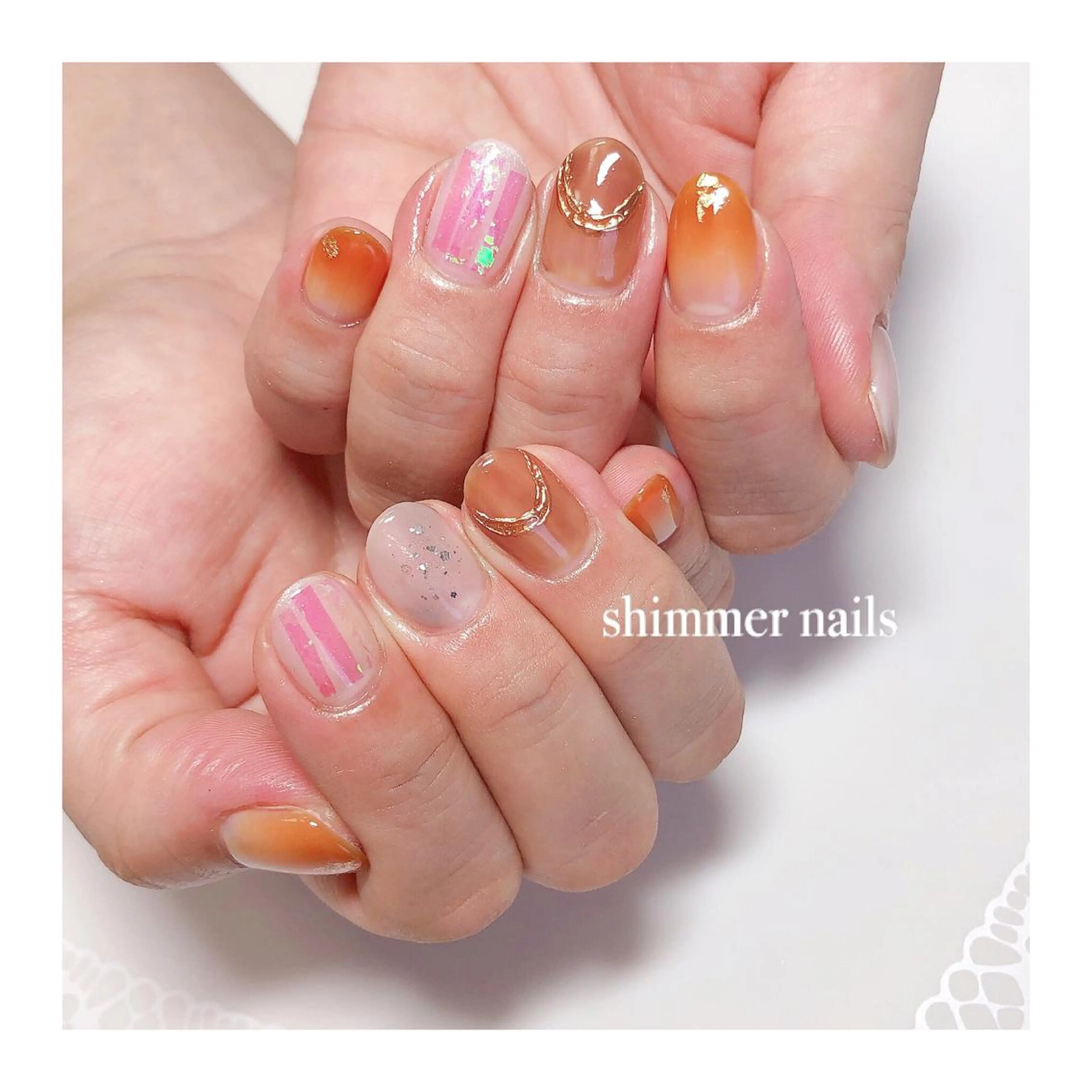 ネイル shimmer nailsのネイルデザイン