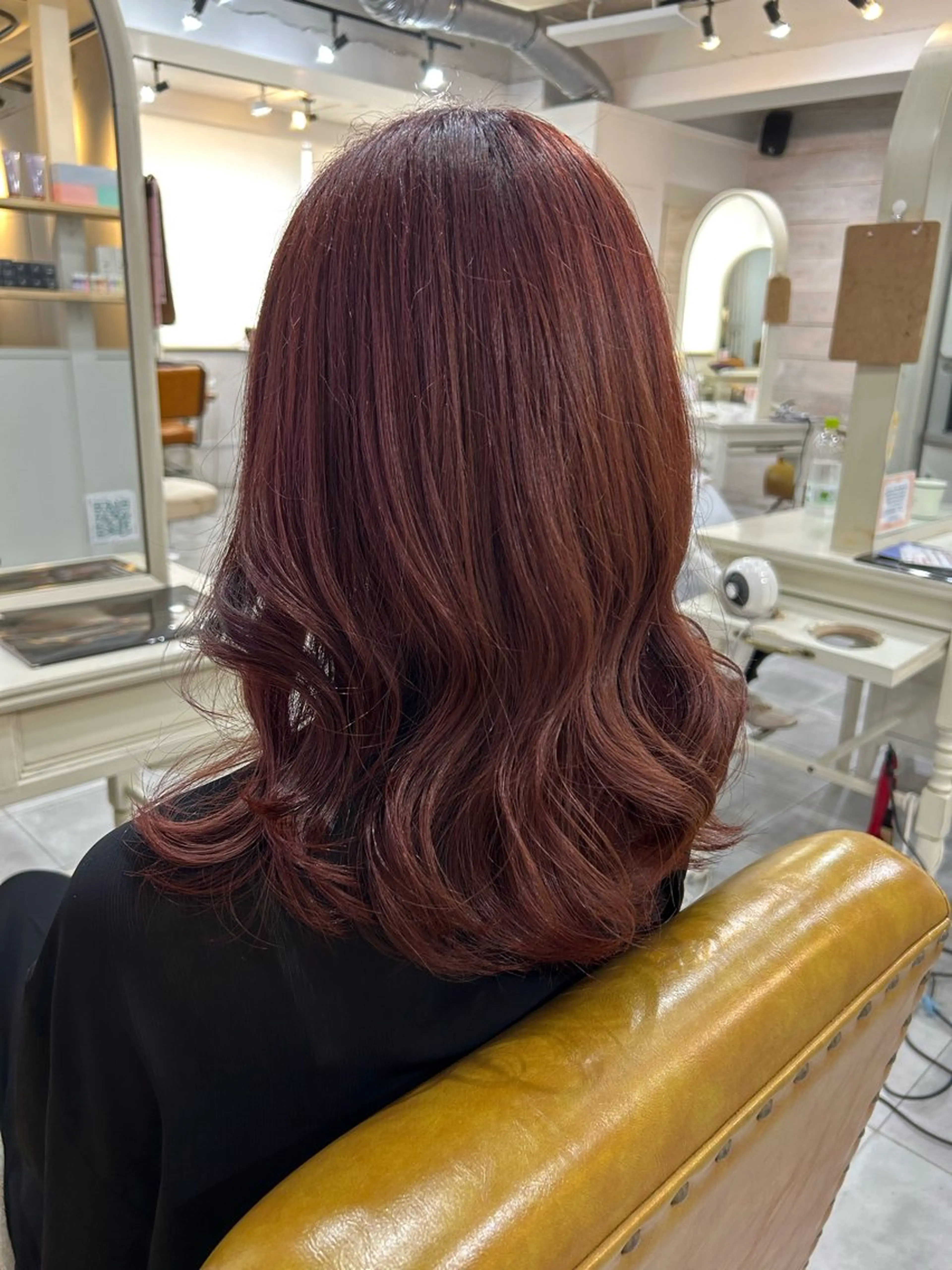 セミロング カラー カット ヘアカラー トリートメント 🍟月舘りほ カラー/髪質改善🍟のヘアスタイル