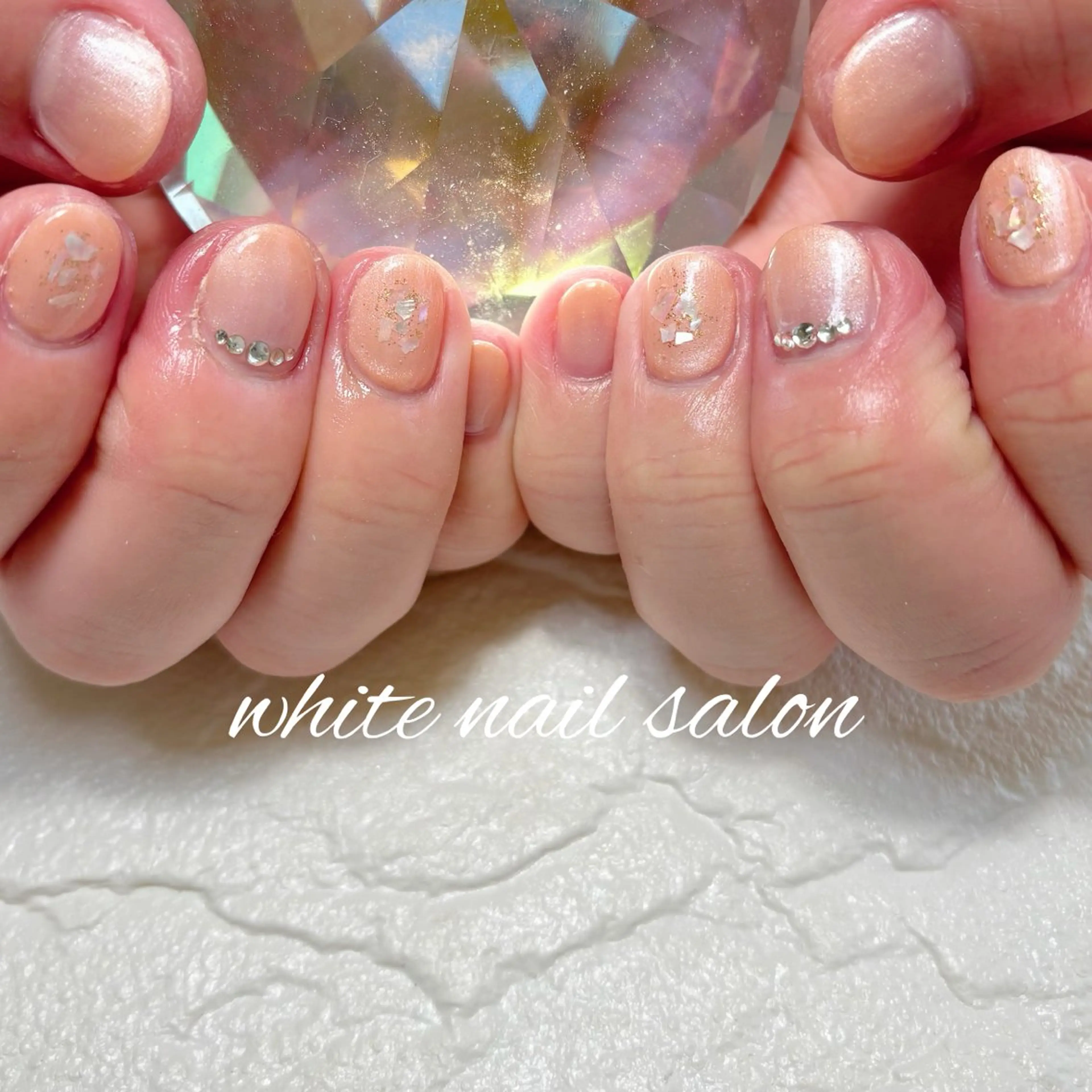 ネイル フットネイル ハンドネイル white nail salonのネイルデザイン