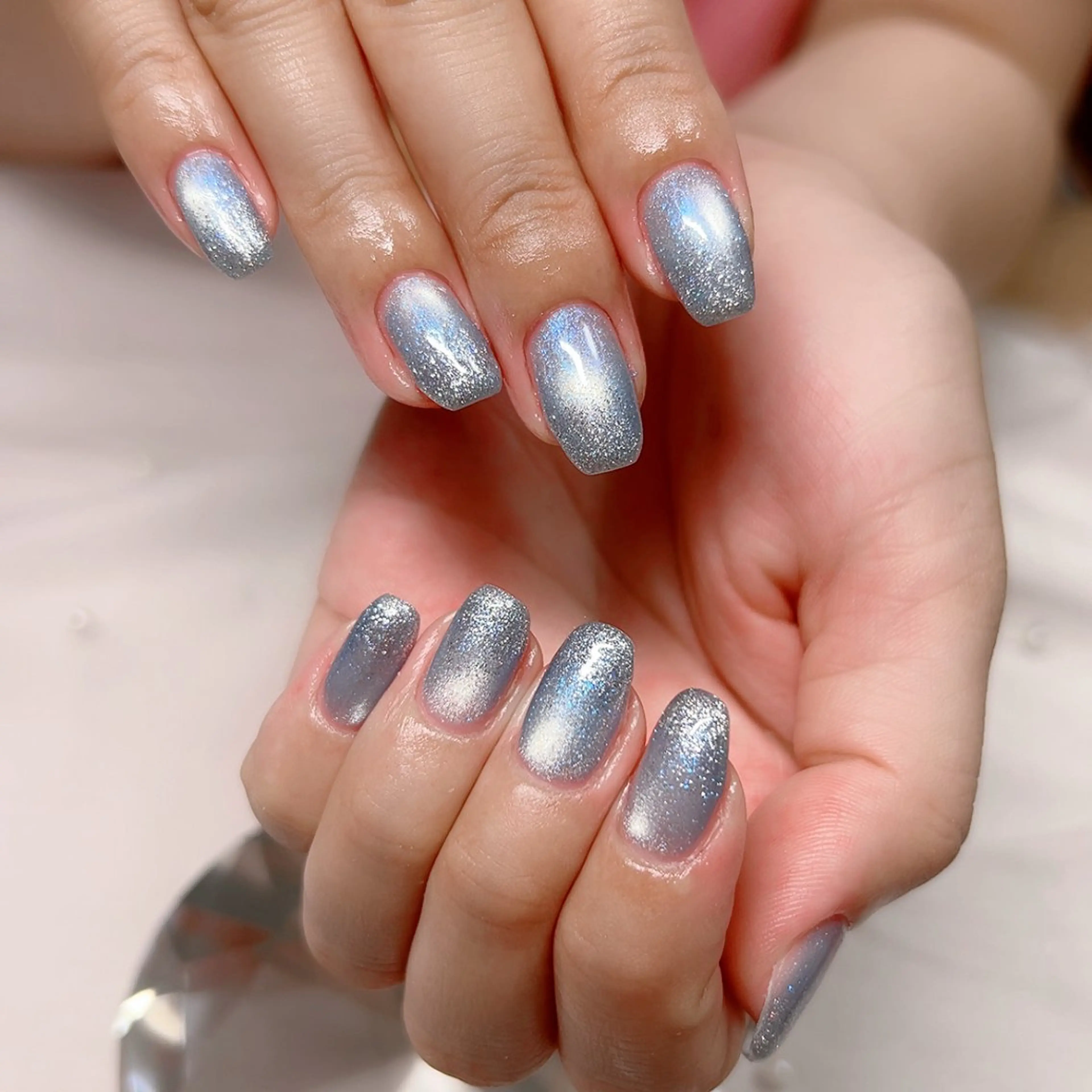 ネイル マグネットネイル オフィスネイル ハンドネイル Cute Tips nailのネイルデザイン