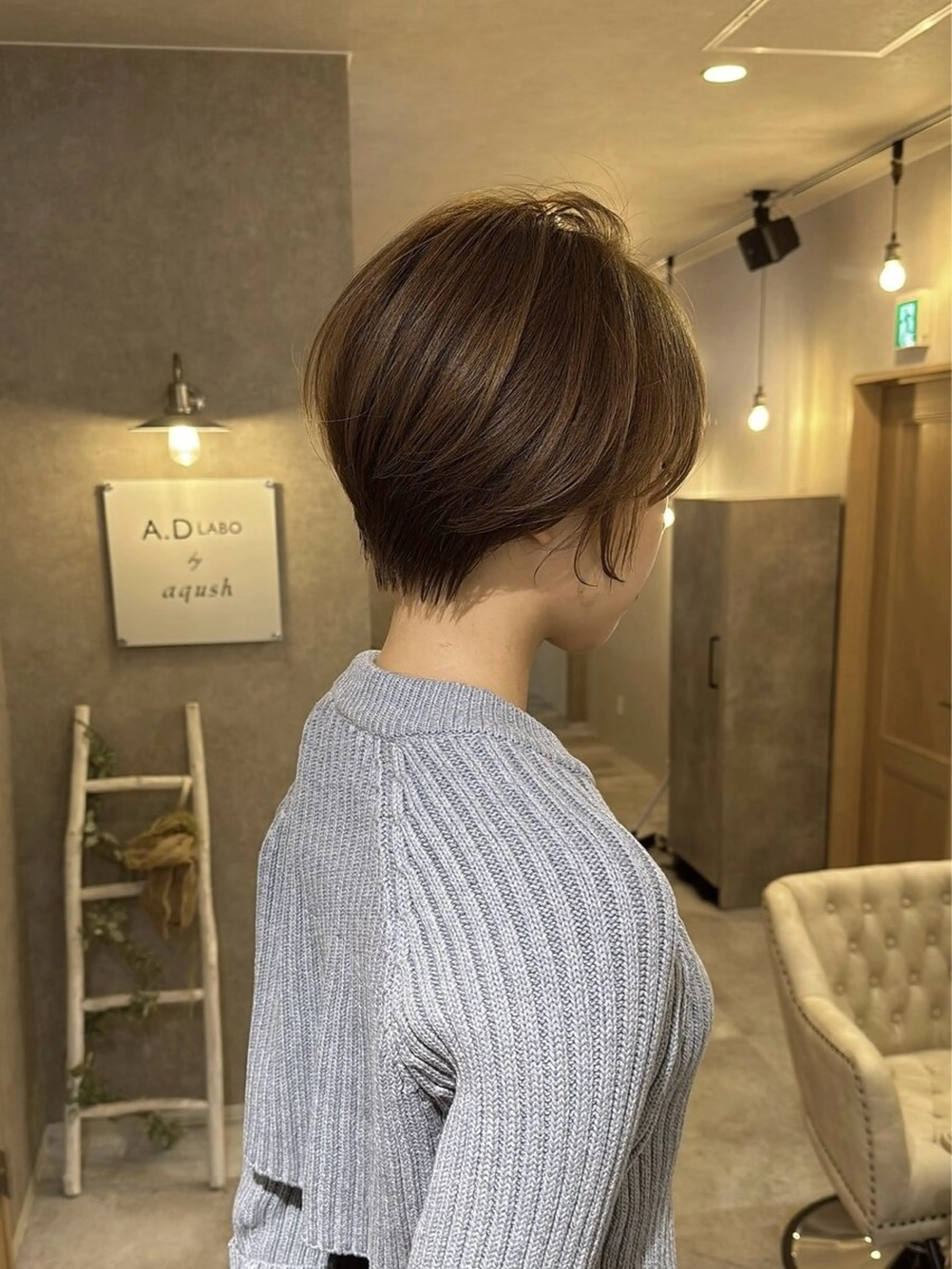 ショート aqush所属・豊田市/小笠原 蒼のヘアスタイル
